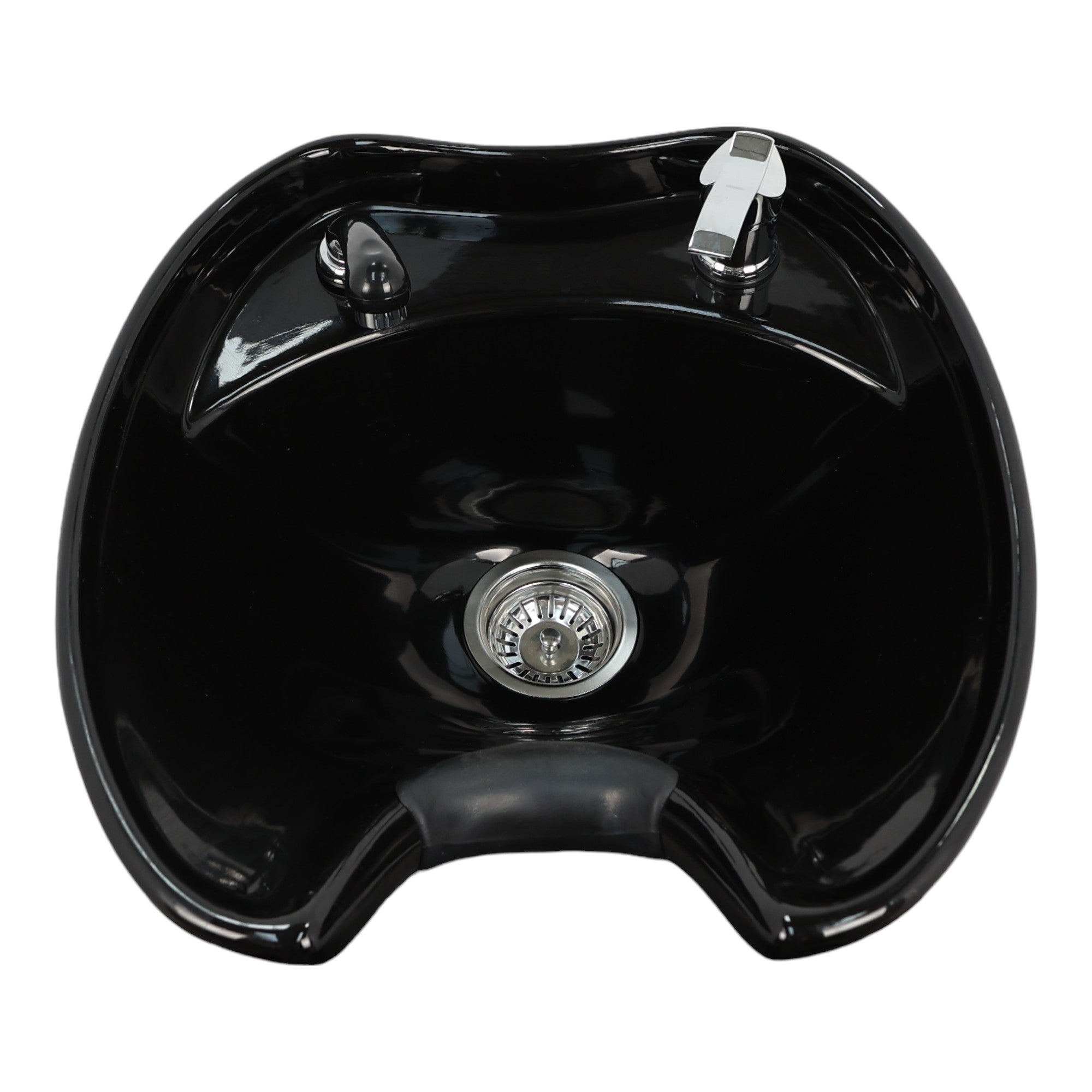 Backwash Chair - Rinse and Relax Basin Adjustable Chair Black