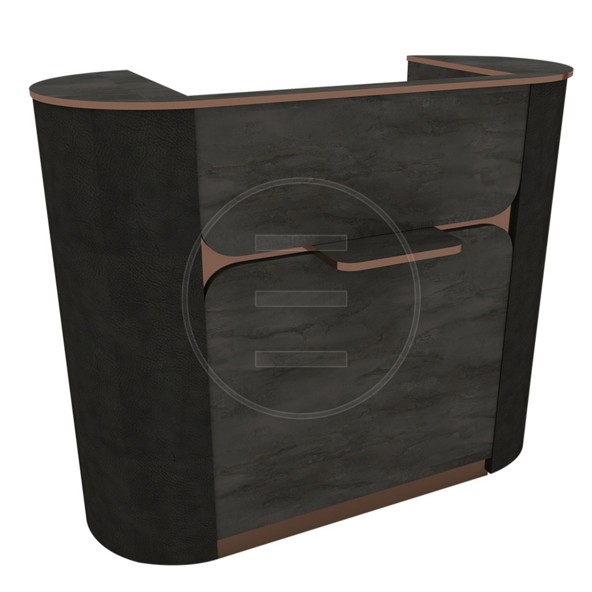 Alpeda - Boho Round Reception Desk