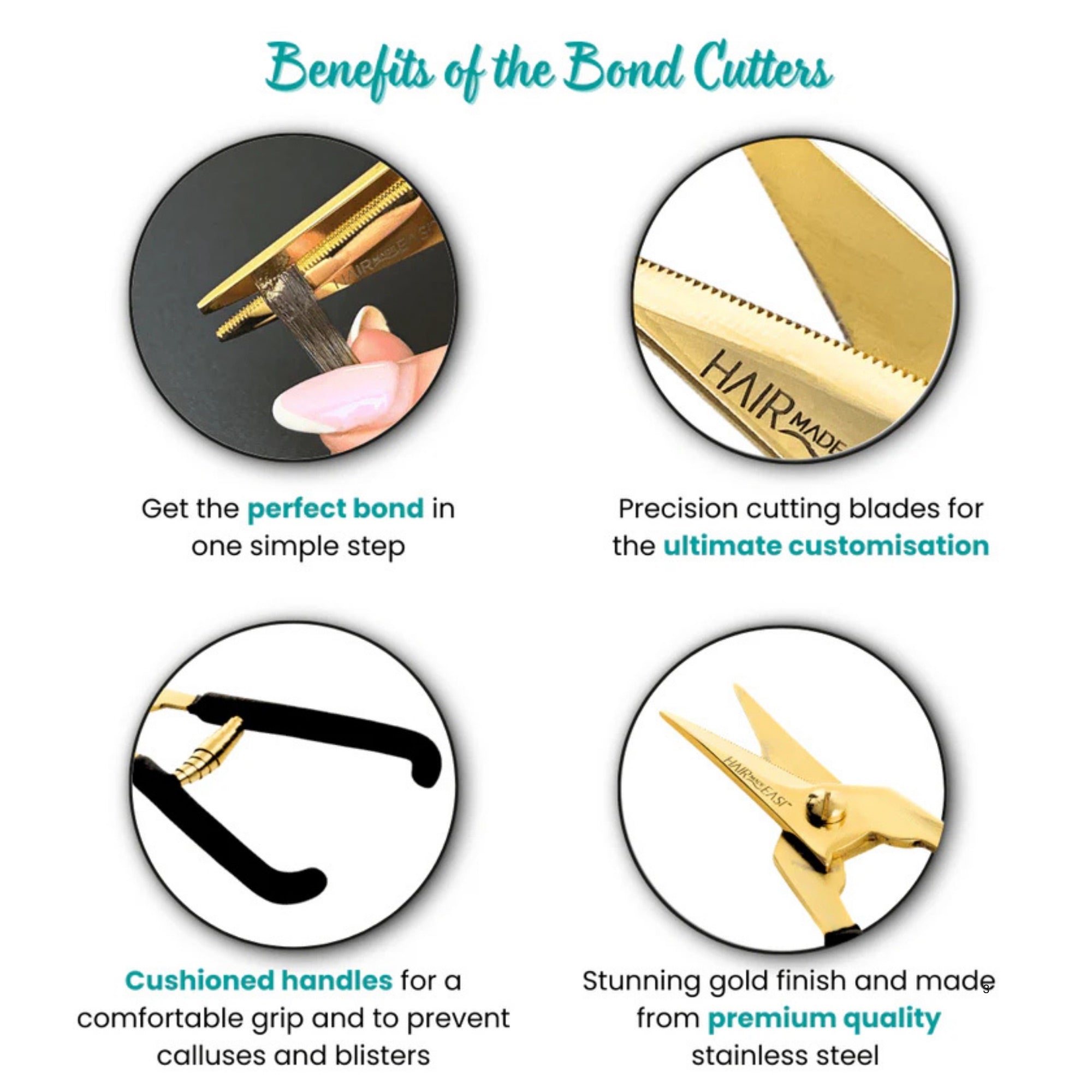 Hair Made Easi - Hair Extension Bond Cutters