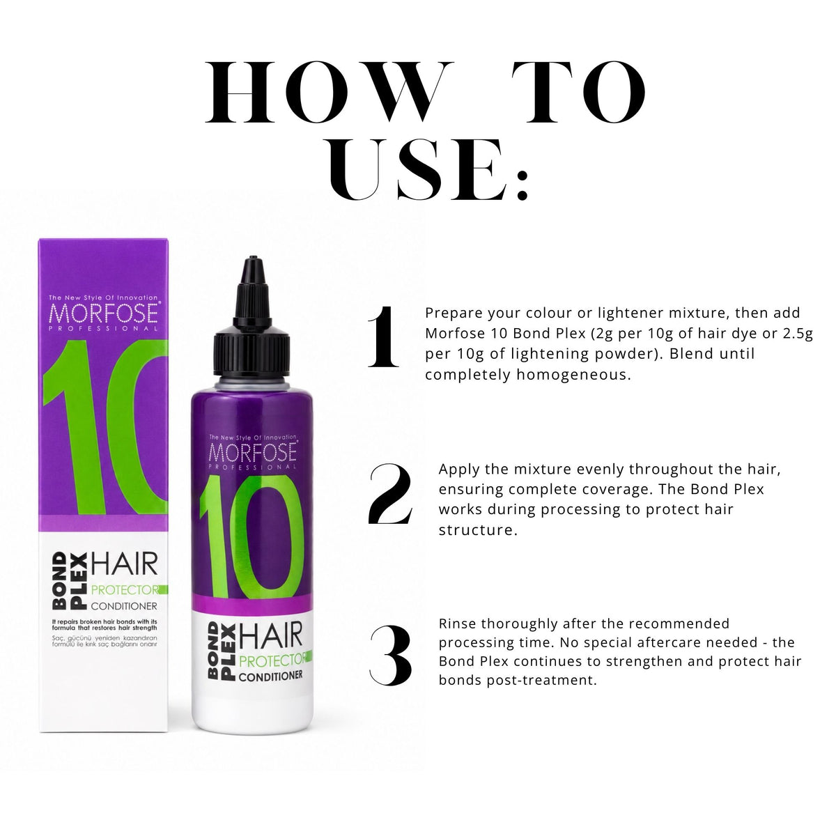 Morfose - 10 Bond Plex Hair Protector Conditioner 150ml