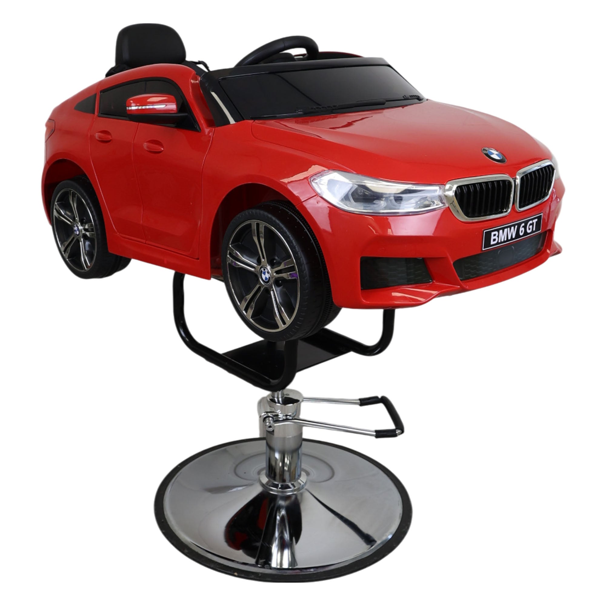 Child Barber Chairs - BMW 6 Series Red