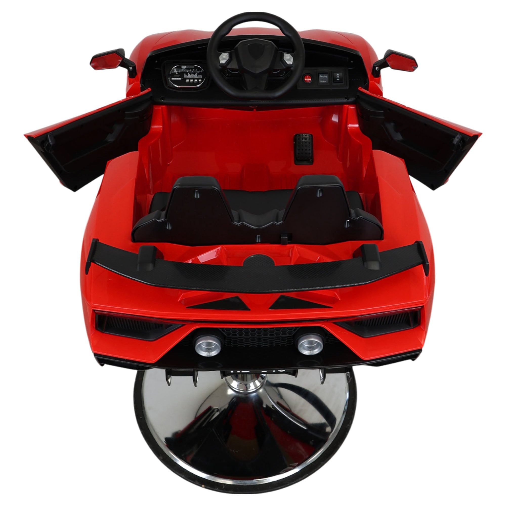 Child Barber Chairs - Lamborghini Style Red