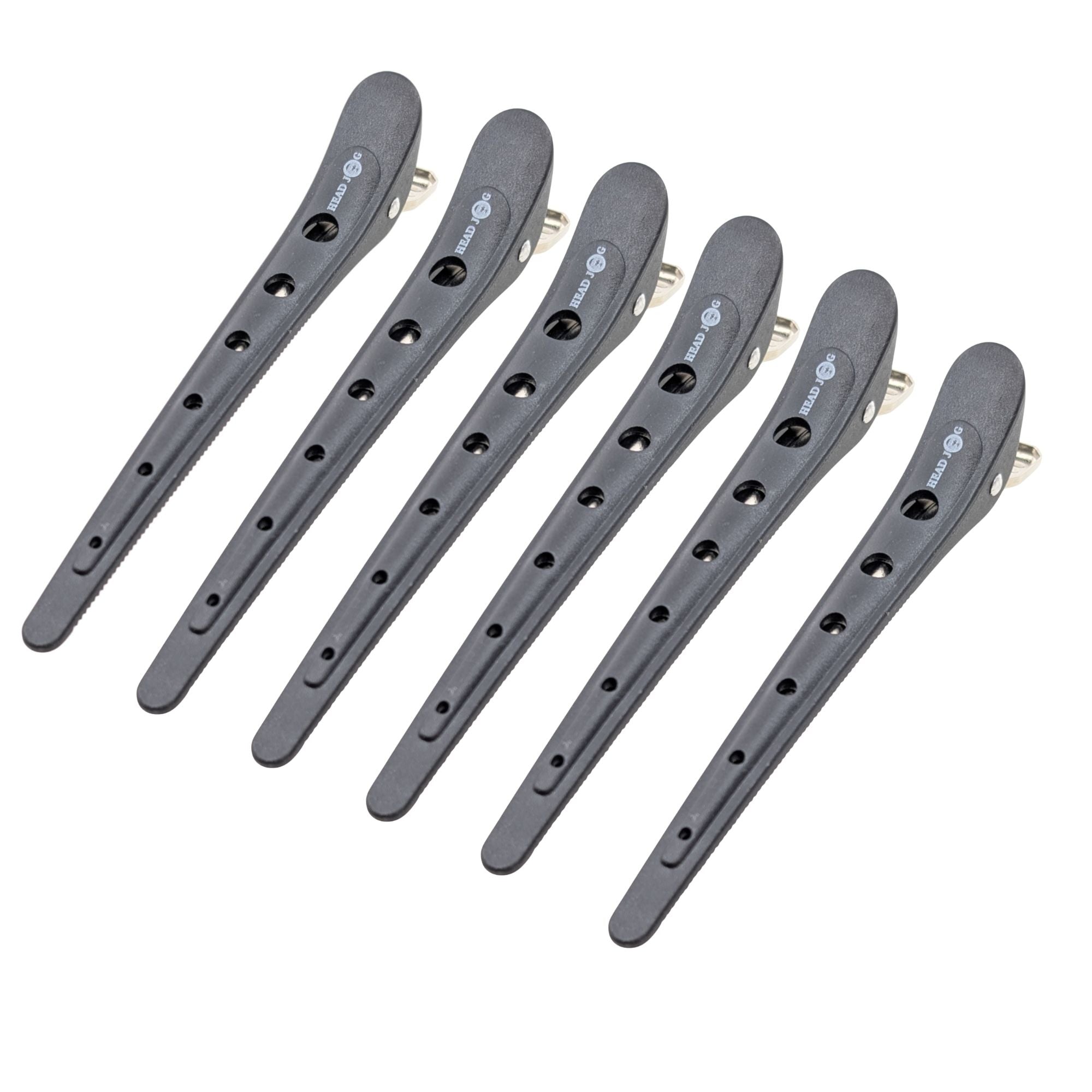 Head Jog -  Carbon Klips With Metal Backs 6pcs