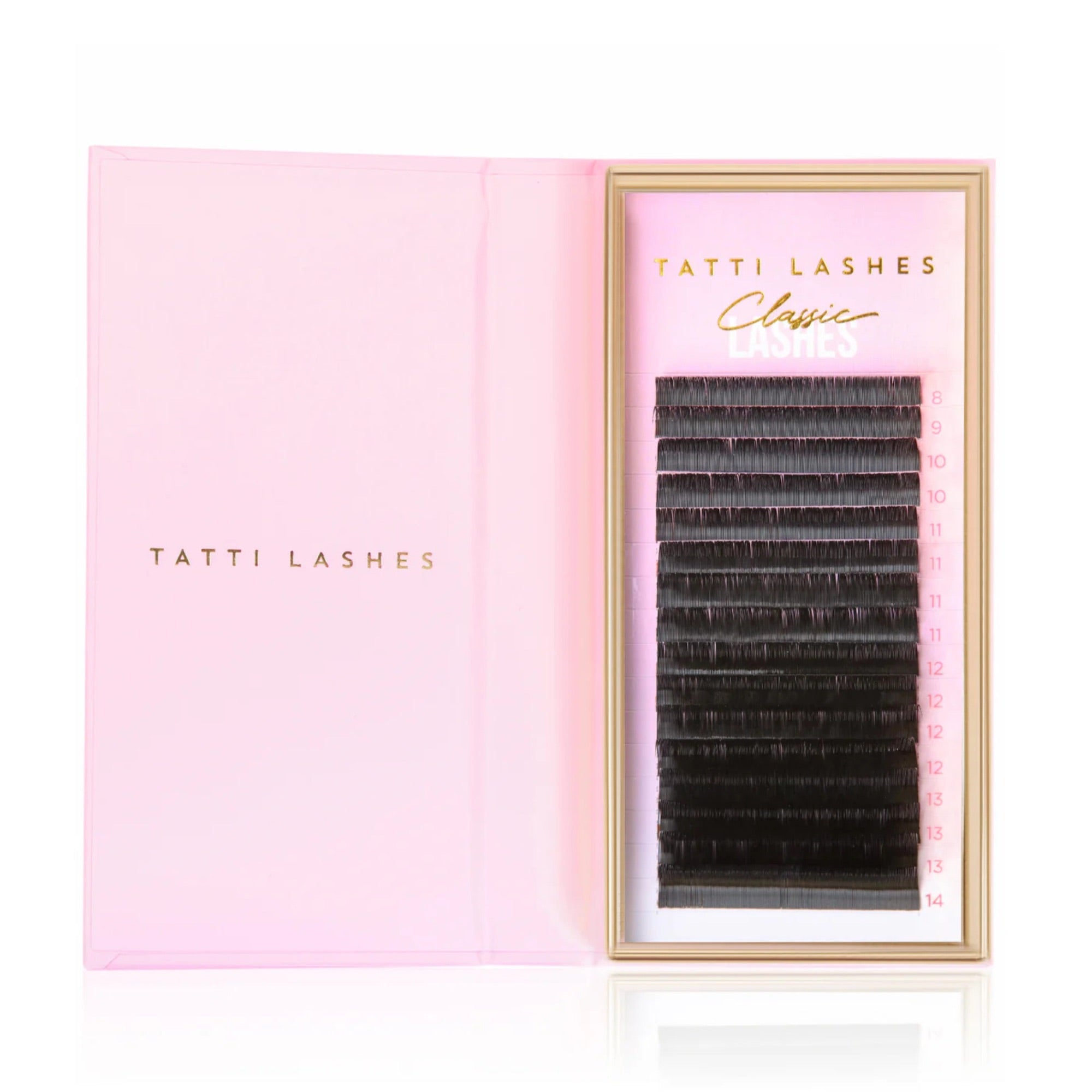 Tatti Lashes - Mixed Length Classic Lashes C Curl  (8-14mm)