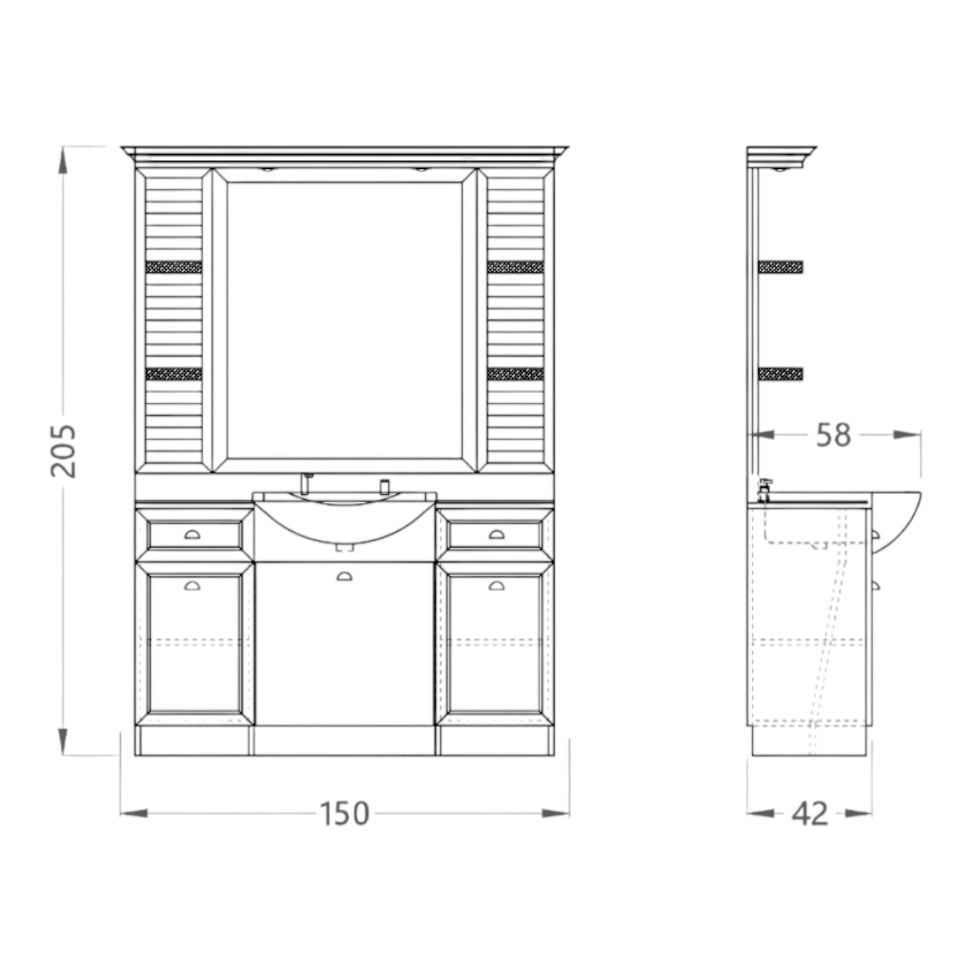 Alpeda - Classic Man Ls Barber Station