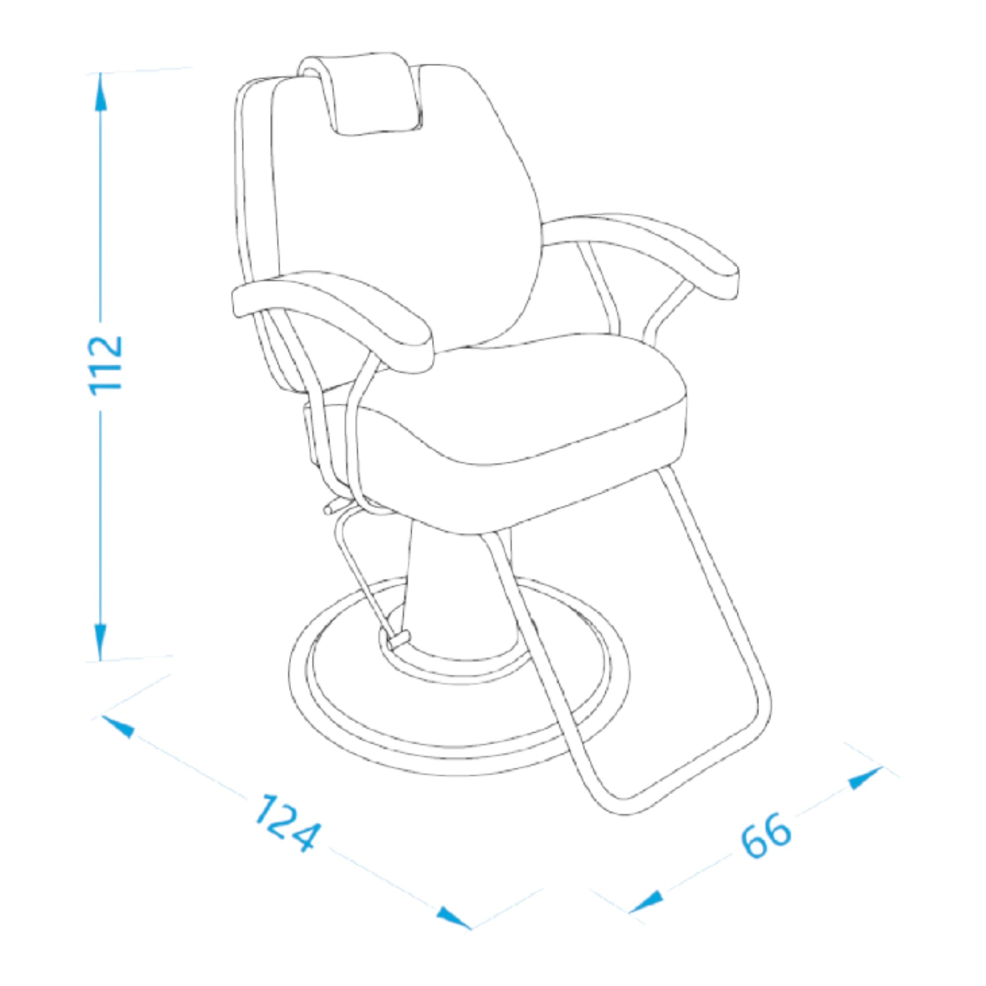 Alpeda - Classico Salon Make Up Chair