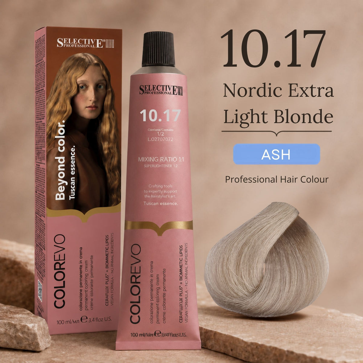 Selective Professional - Colorevo Permanent Hair Colour Ash Series 100ml