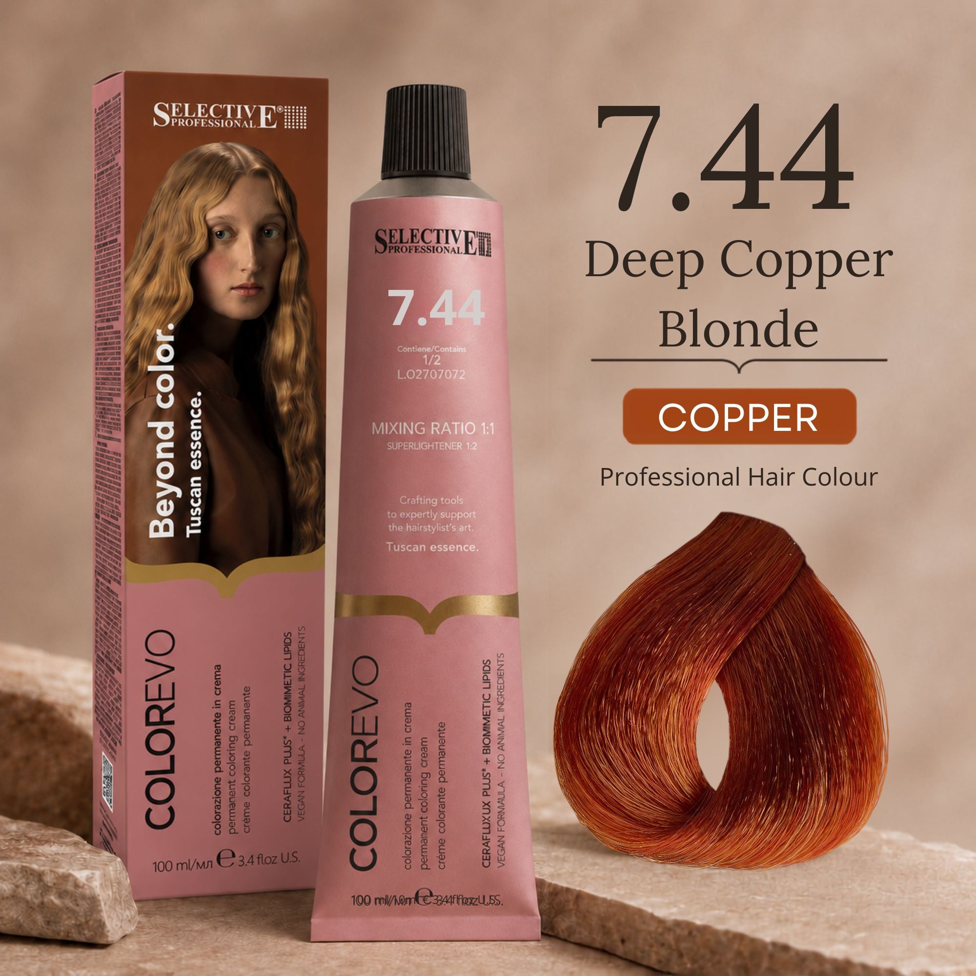 Selective Professional - Colorevo Permanent Hair Colour Copper Series 100ml