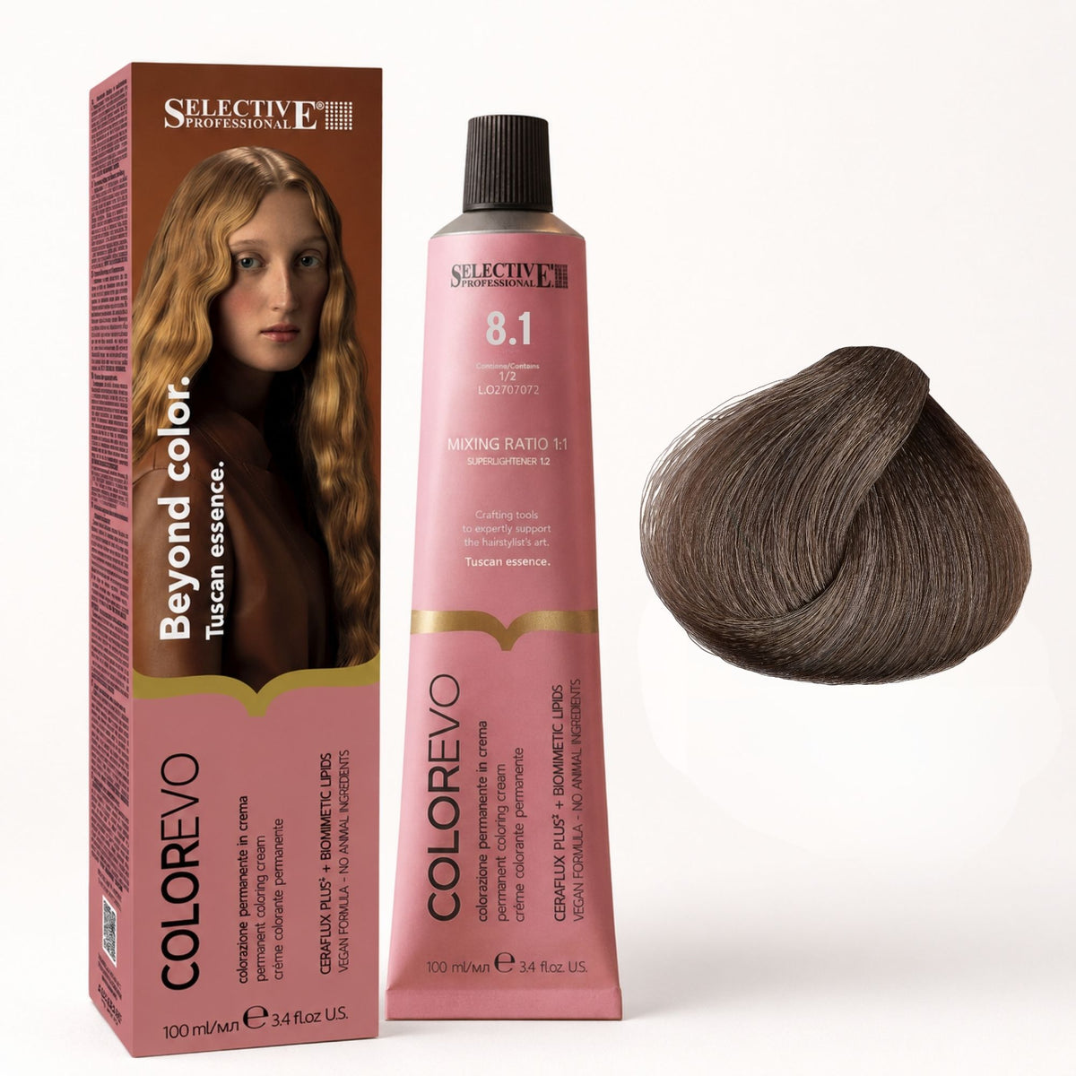 Selective Professional - Colorevo Permanent Hair Colour Ash Series 100ml