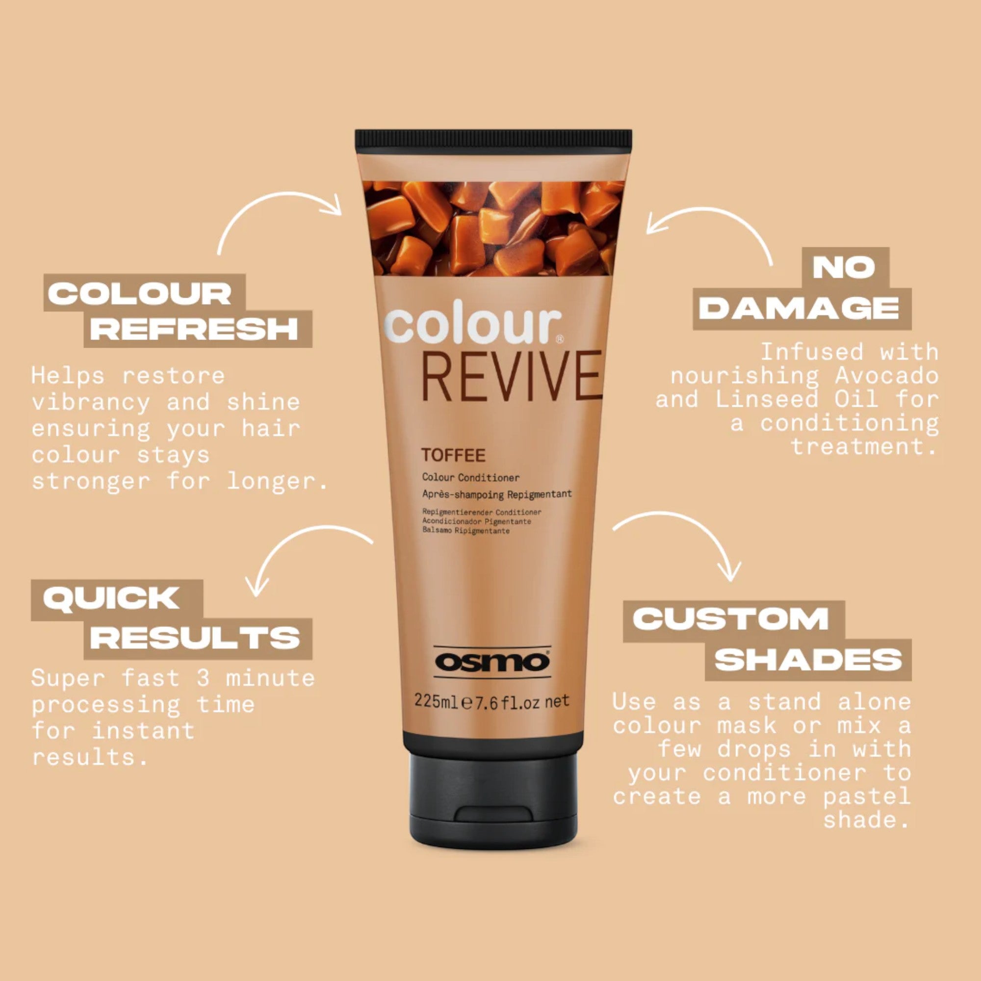 Osmo - Colour Revive Colour Conditioner Toffee 225ml
