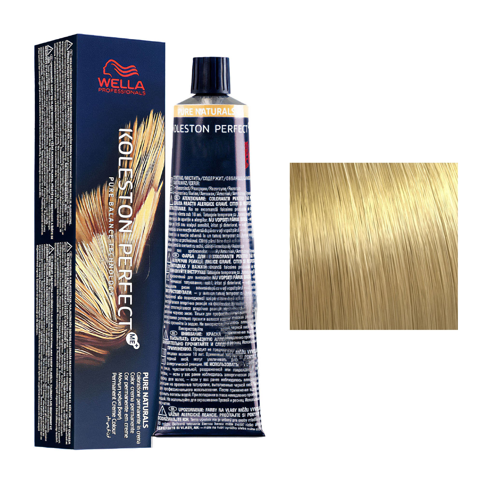 Wella Professionals - Koleston Perfect Me+ 9/01 Very Light Blonde Natural Ash 60ml