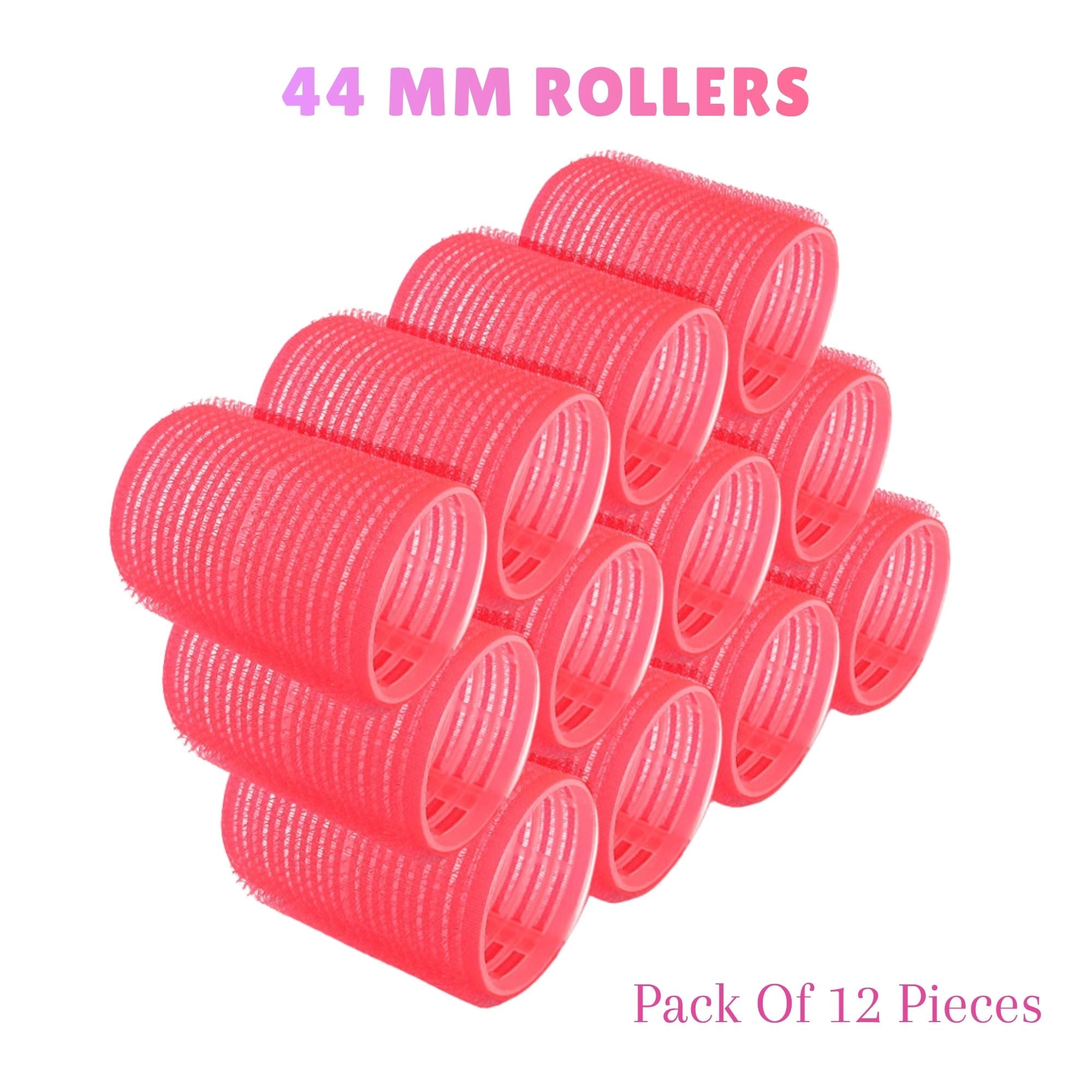 DMI Professional - Velcro Roller Pink 44mm (Pack of 12)