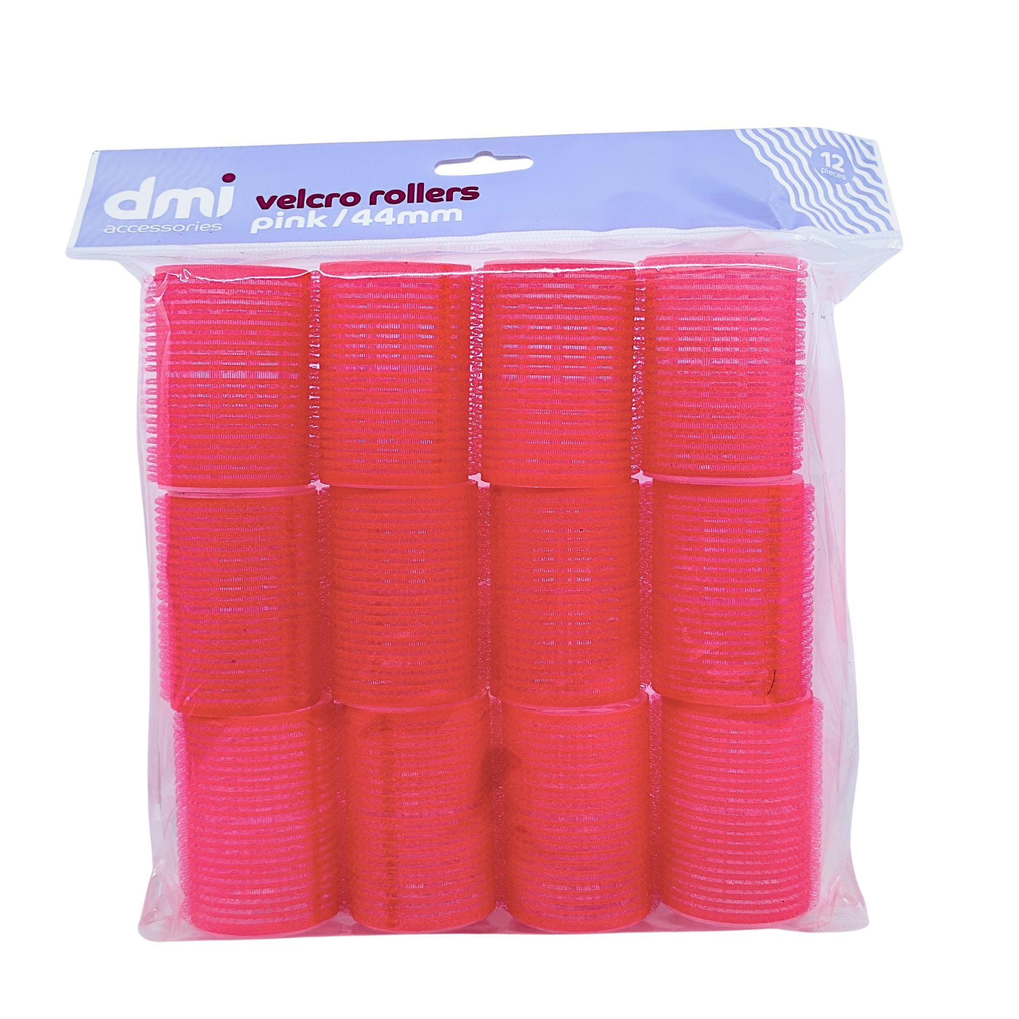 DMI Professional - Velcro Roller Pink 44mm (Pack of 12)