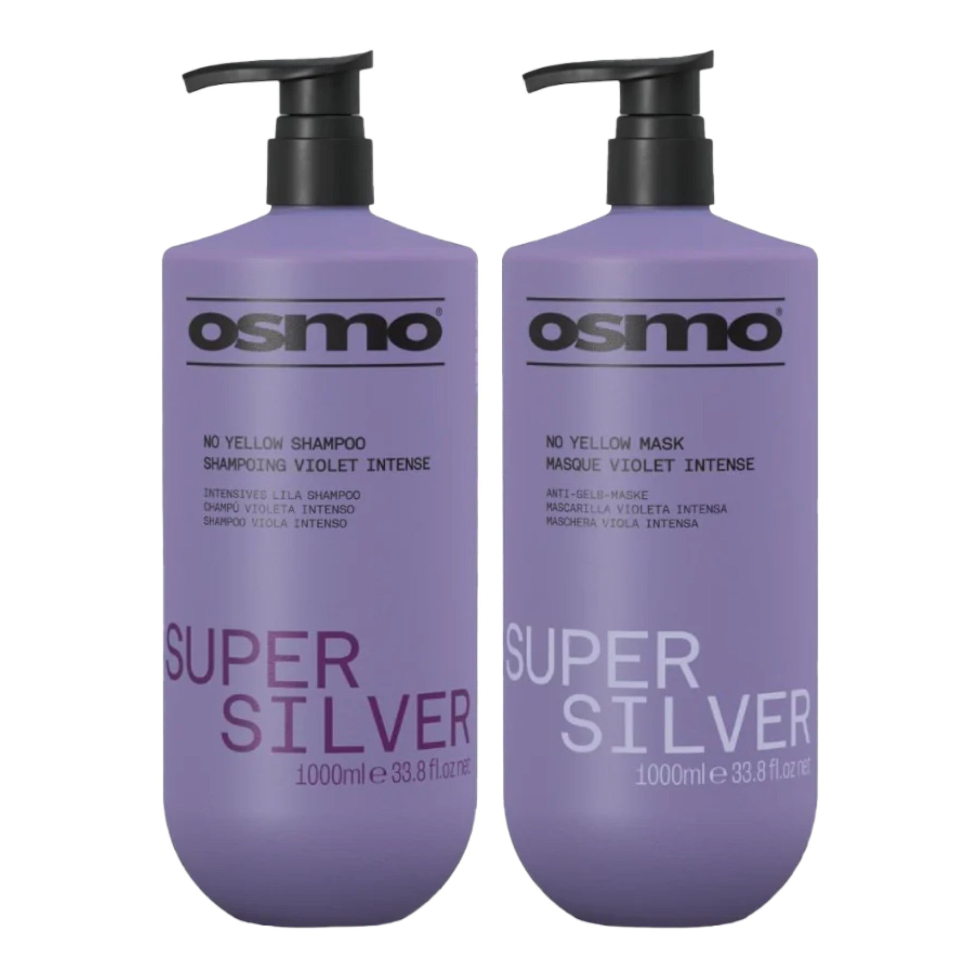 Osmo - DUO Super Silver Shampoo & Mask 2 x 1000ml