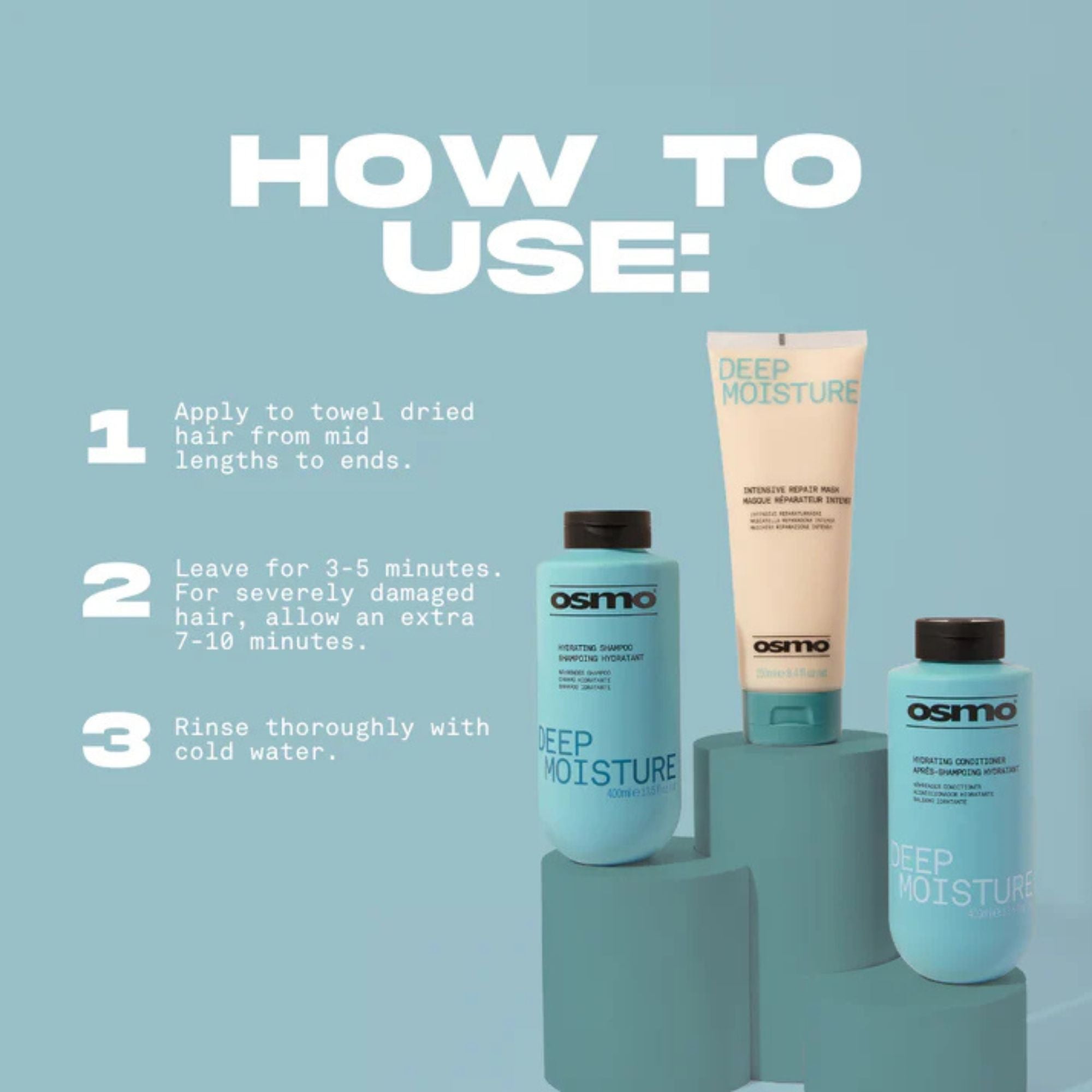 Osmo - Deep Moisture Intensive Repair Mask 1200ml