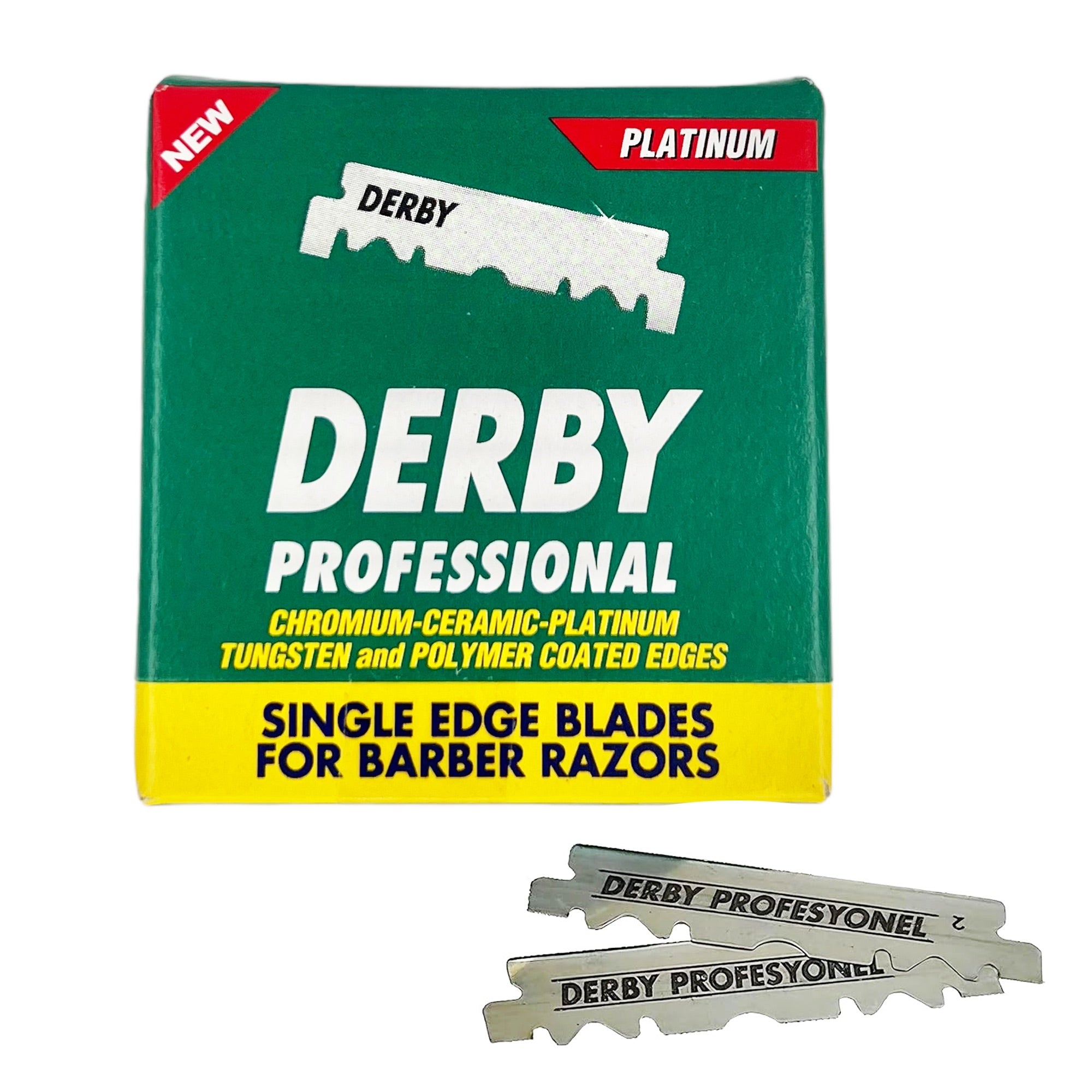 Derby - Professional Single Edge Razor Blades (100pcs)