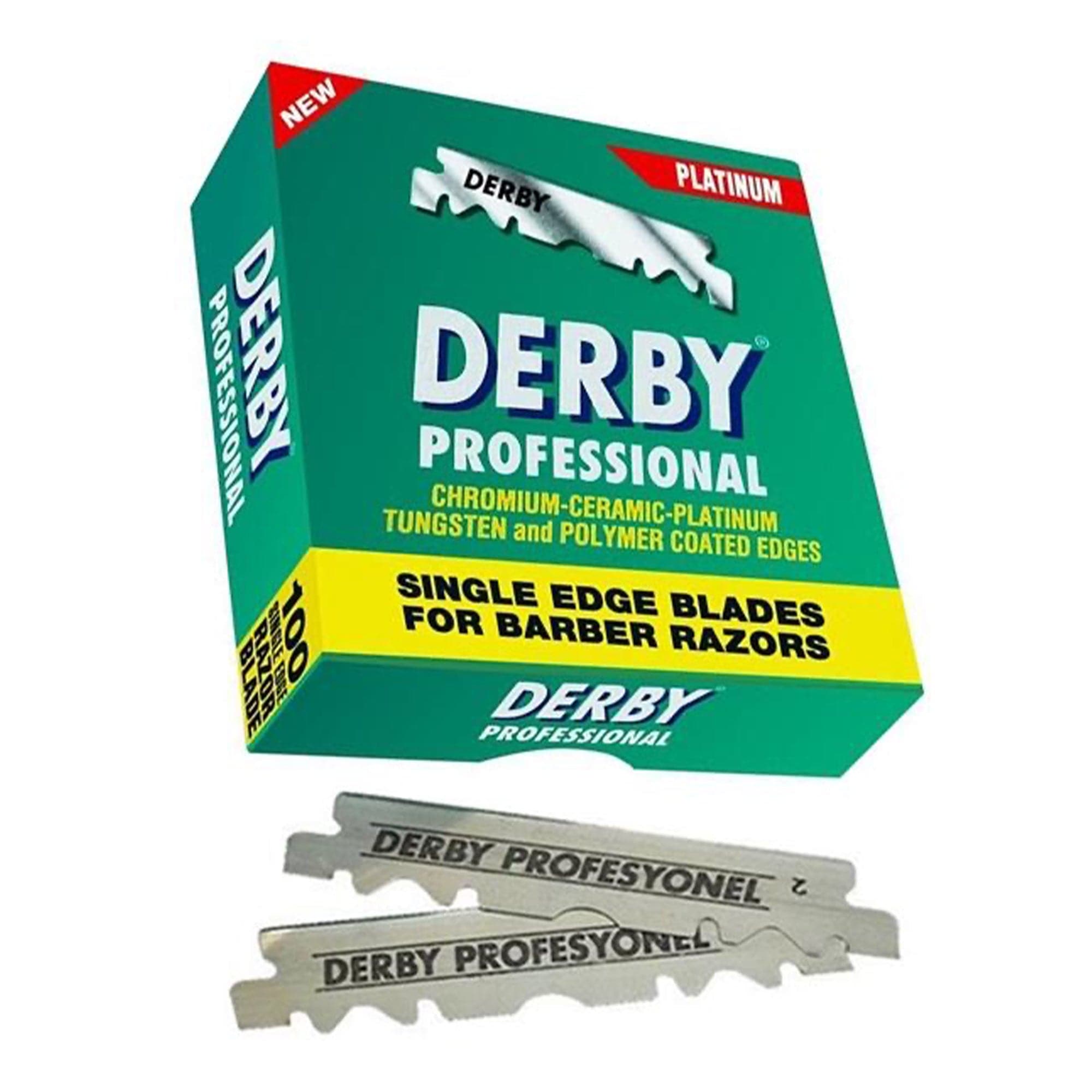 Derby - Professional Single Edge Razor Blades (100pcs) - Eson Direct