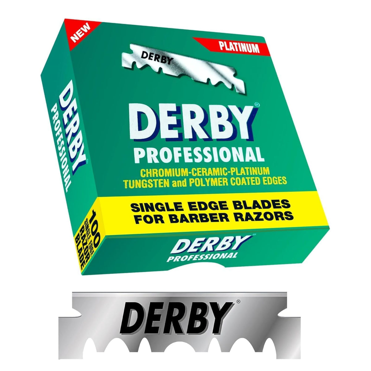 Derby - Professional Single Edge Razor Blades 100pk