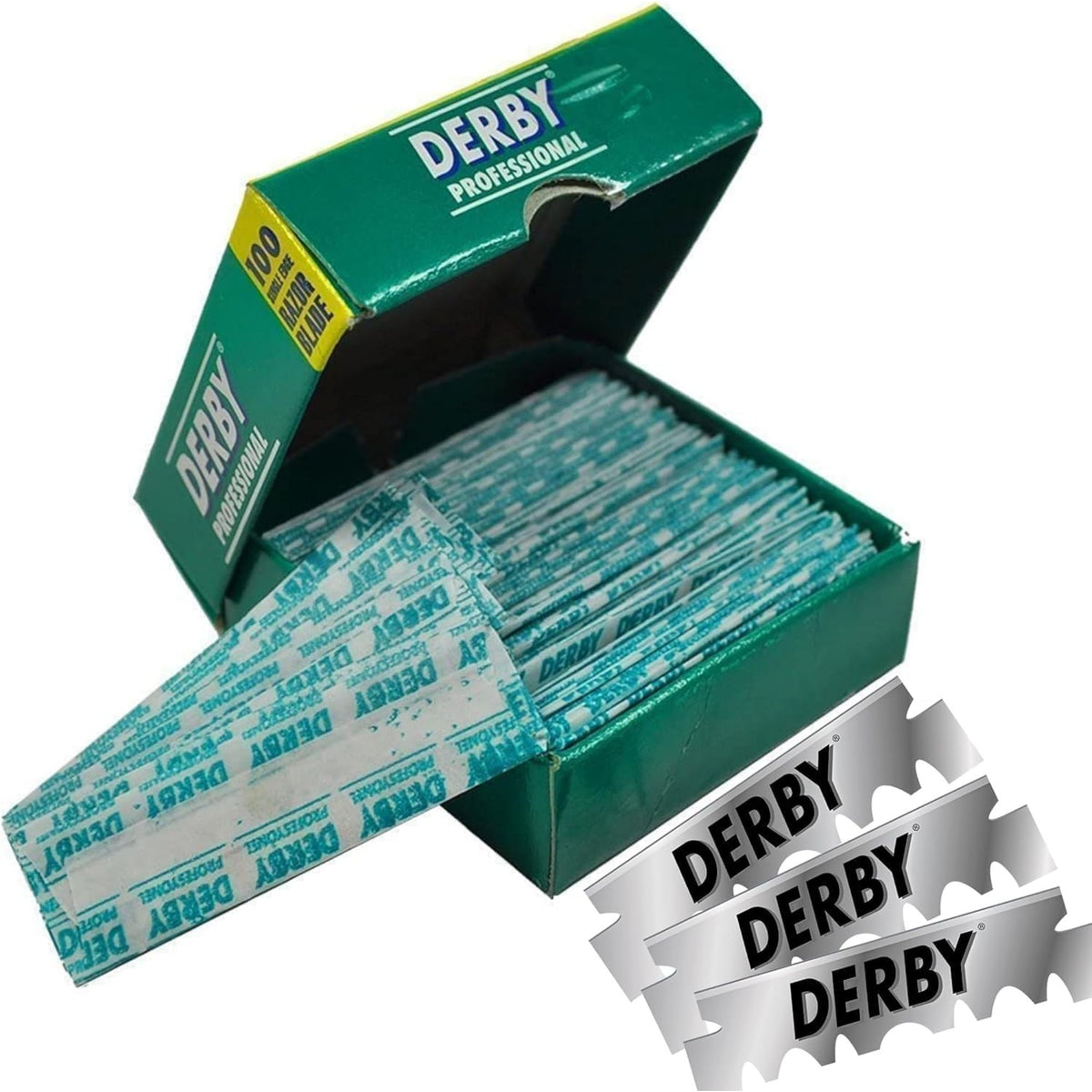 Derby - Professional Single Edge Razor Blades 100pk