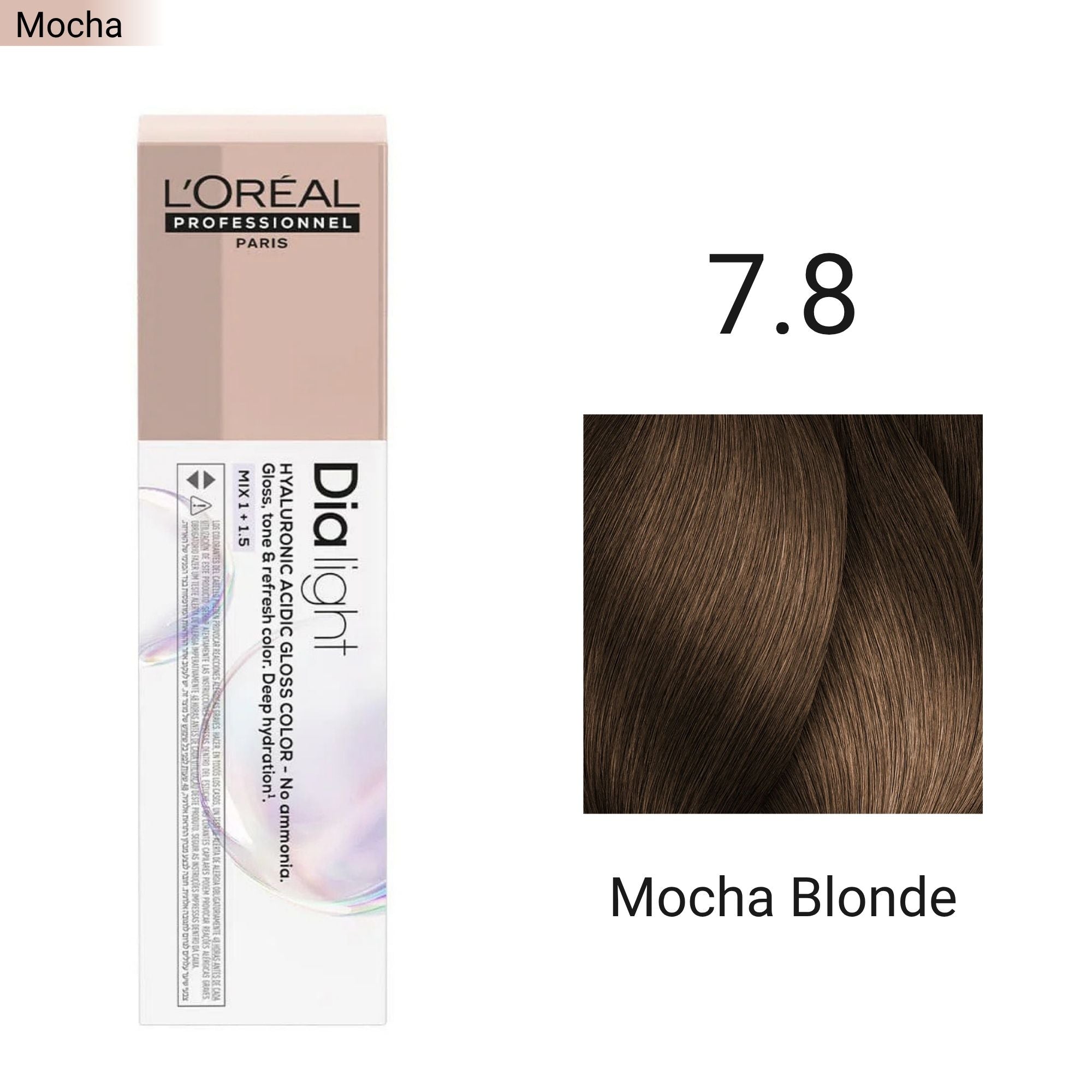 Loreal Professionnel - Dia Light 7.8 Mocha Blonde 60ml