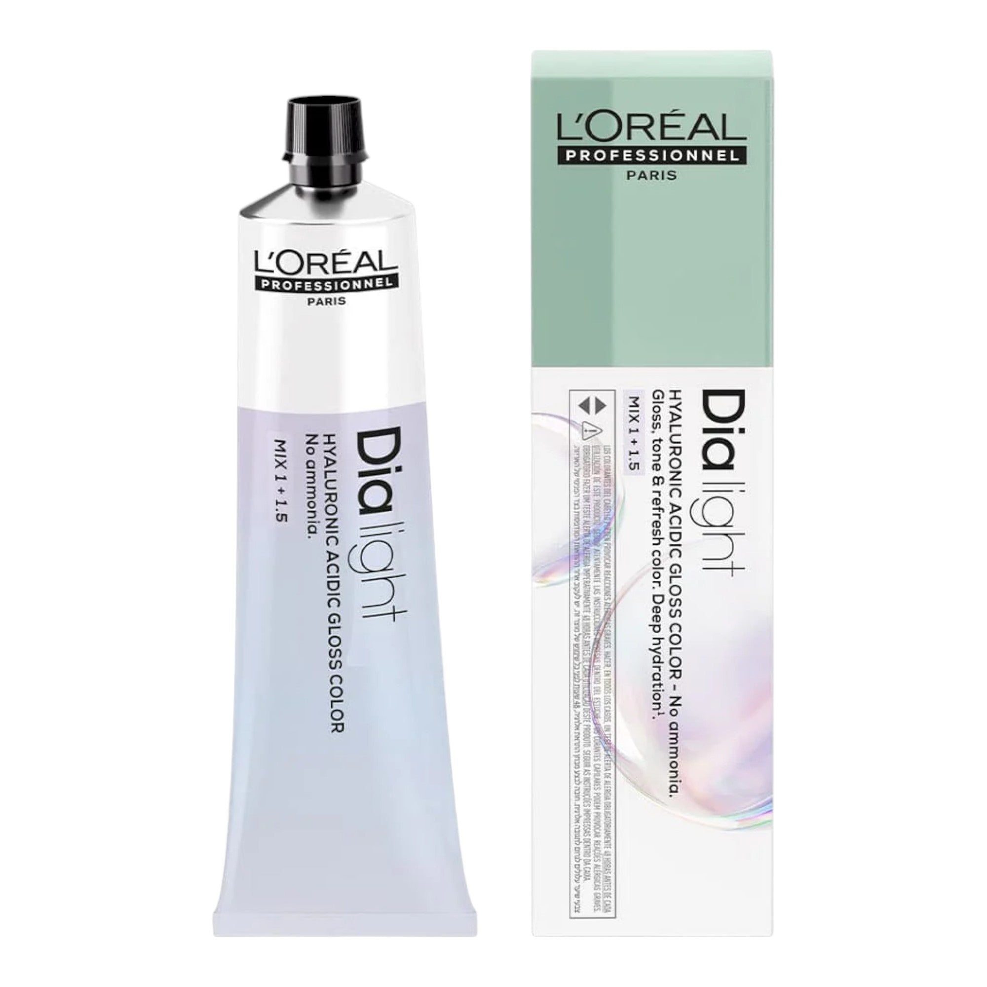 Loreal Professionnel - Dia Light Demi Permanent Hyaluronic Acidic Gloss Colour Matte Series 60ml