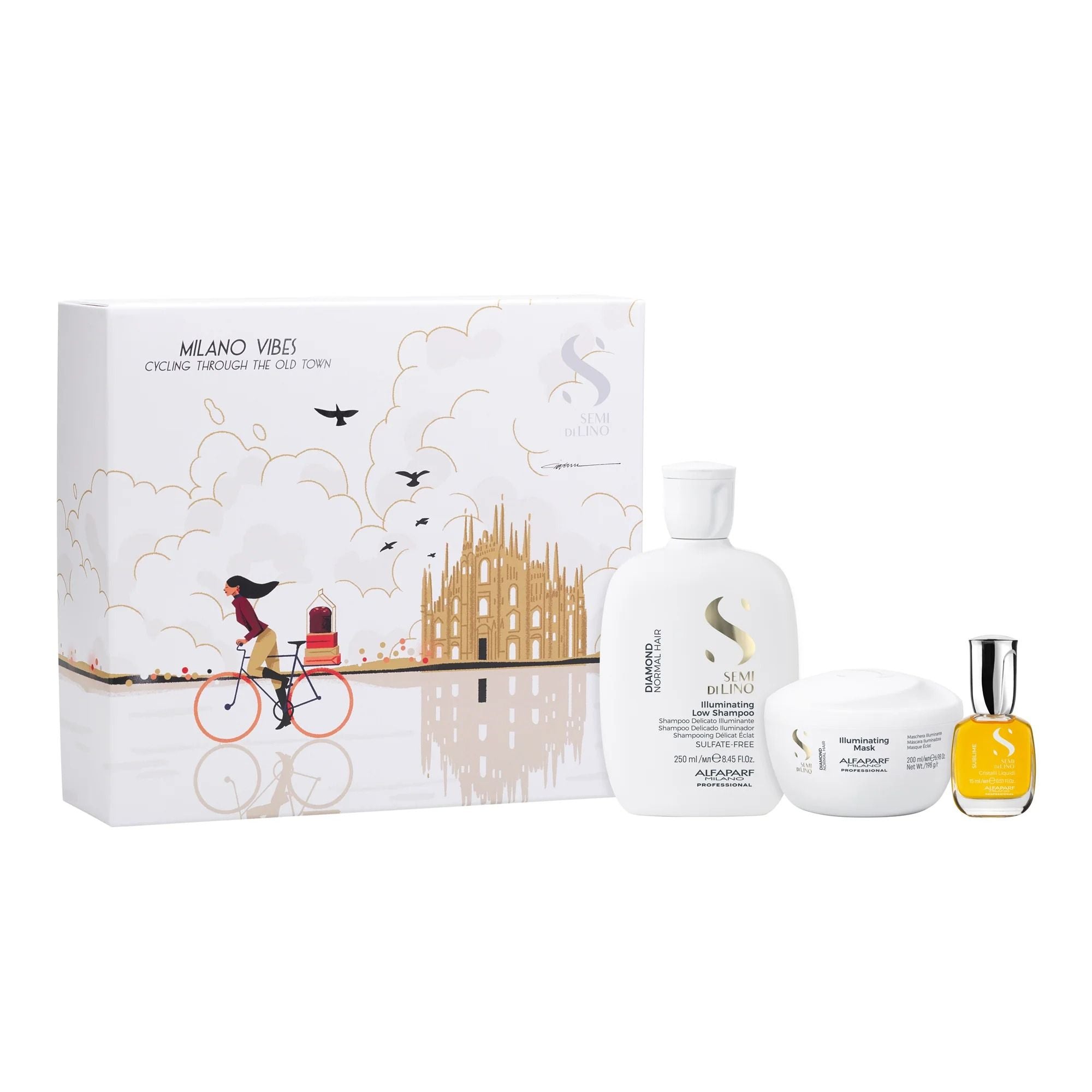 Alfaparf - Semi di Lino Diamond Illuminating Holiday Set