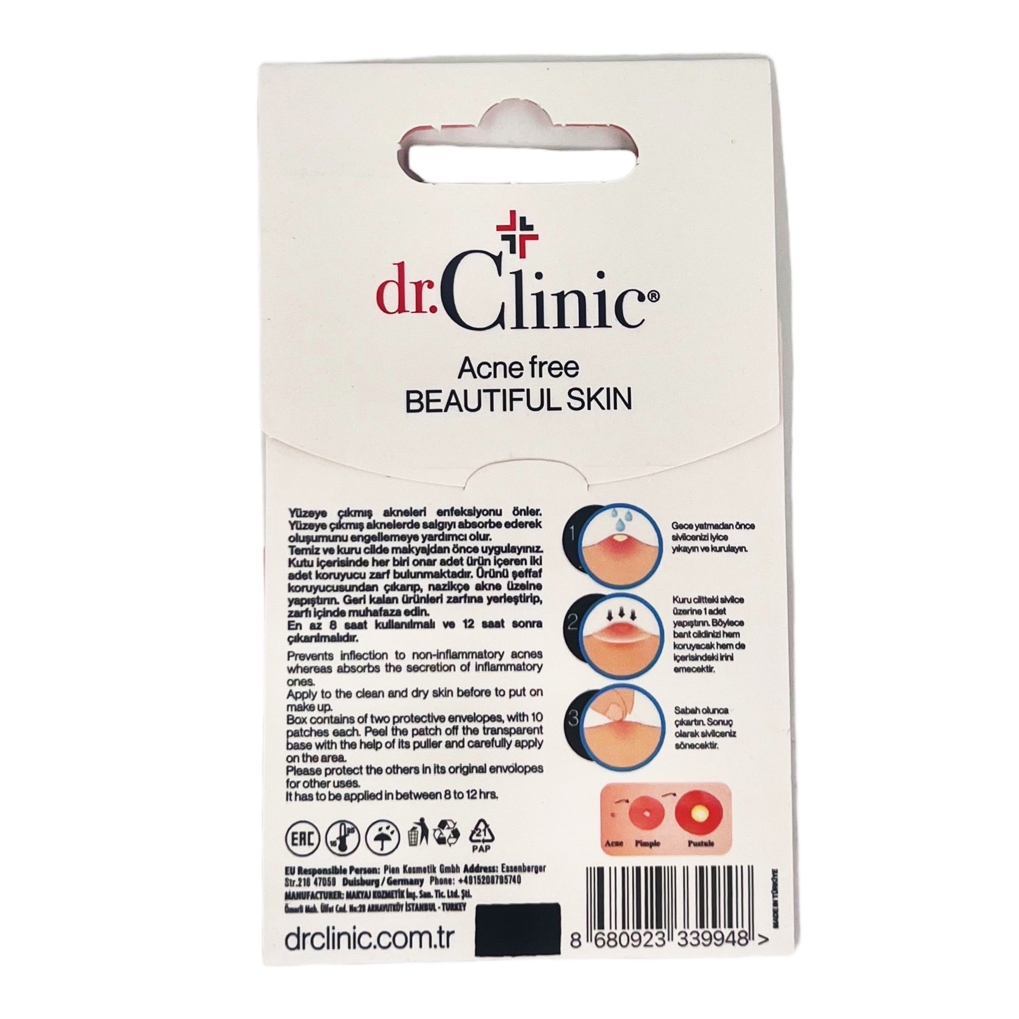 Dr.Clinic - Acne Pimple Patch - Eson Direct