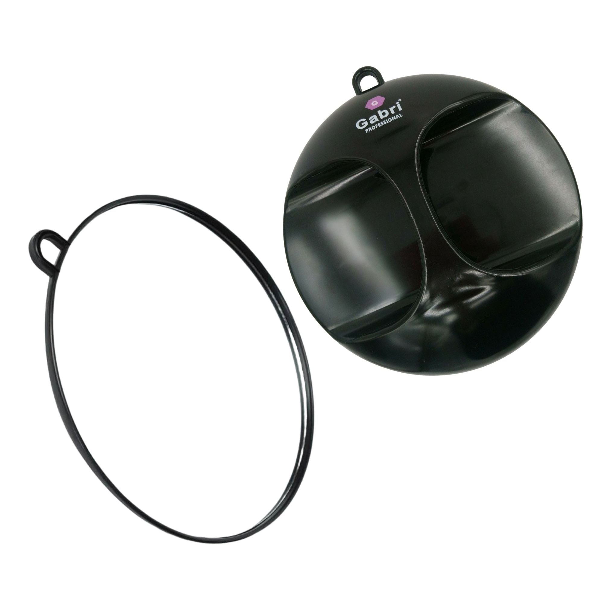 Gabri - Salon Mirror Round Handheld & Wall 28cm