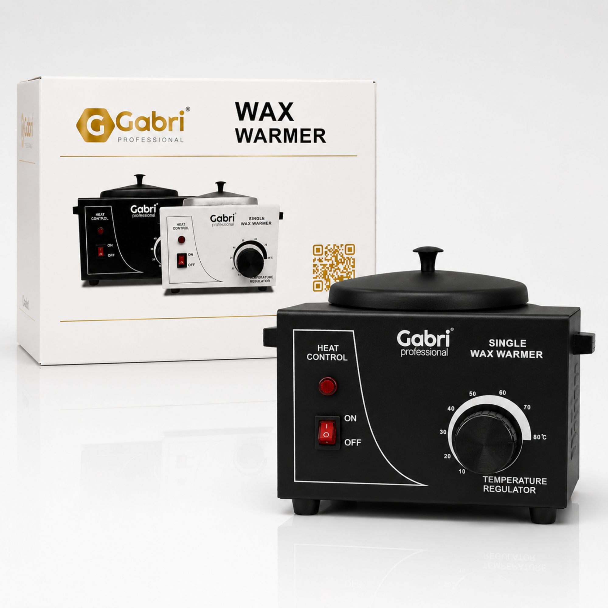 Gabri - Single Pot Wax Heater Warmer (Black)