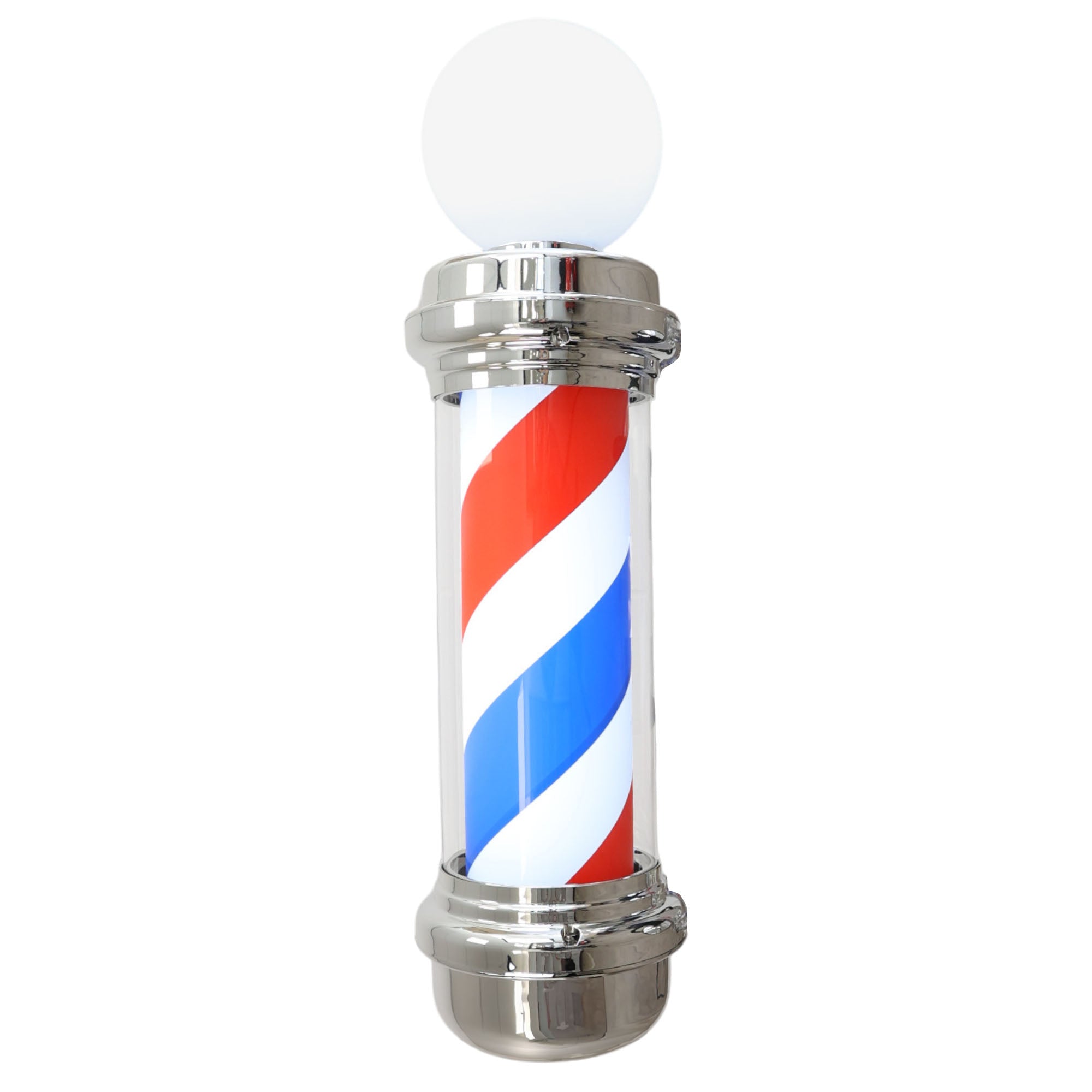 Gabri - Classic Barber Pole Light With Open Sign 85cm