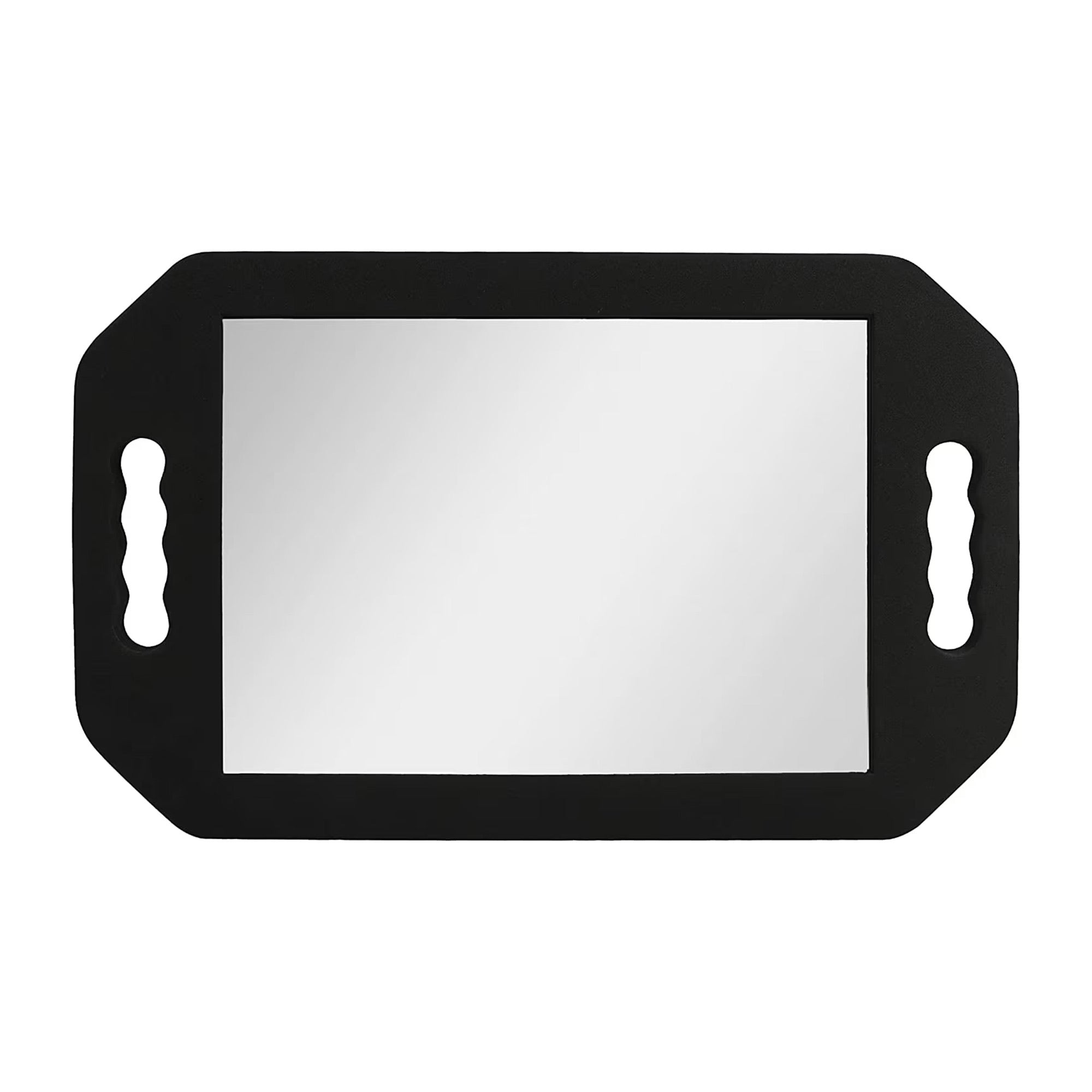 Eson - Salon Mirror Two Handed Foam Black 41x25cm