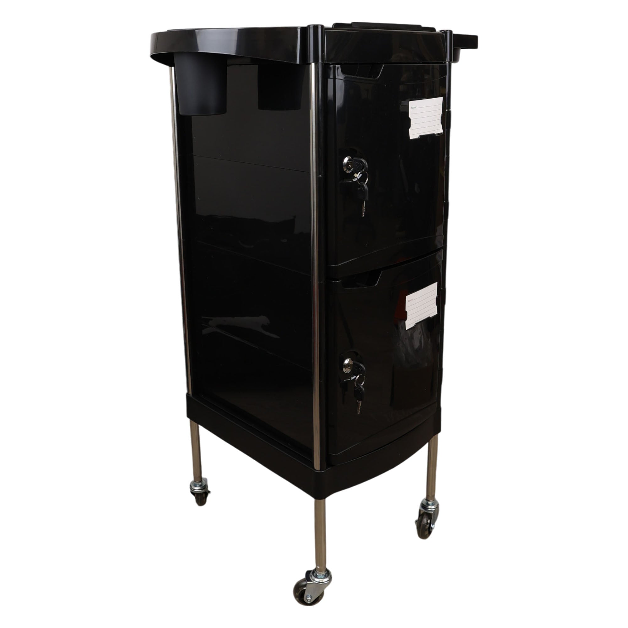 Eson - Hairdresser Multi-Function Trolley With Locking Doors