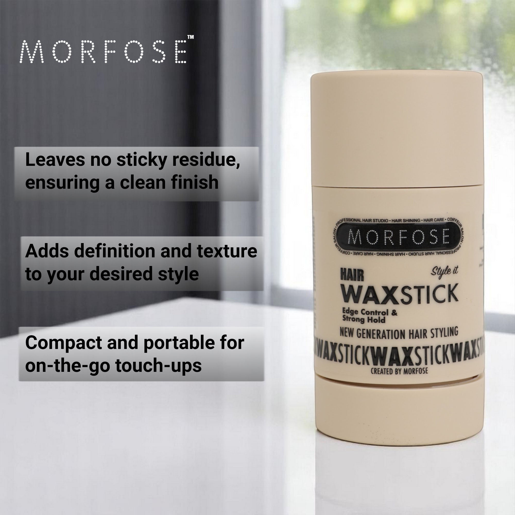 Morfose - Hair Wax Stick Edge Control & Strong Hold 55g