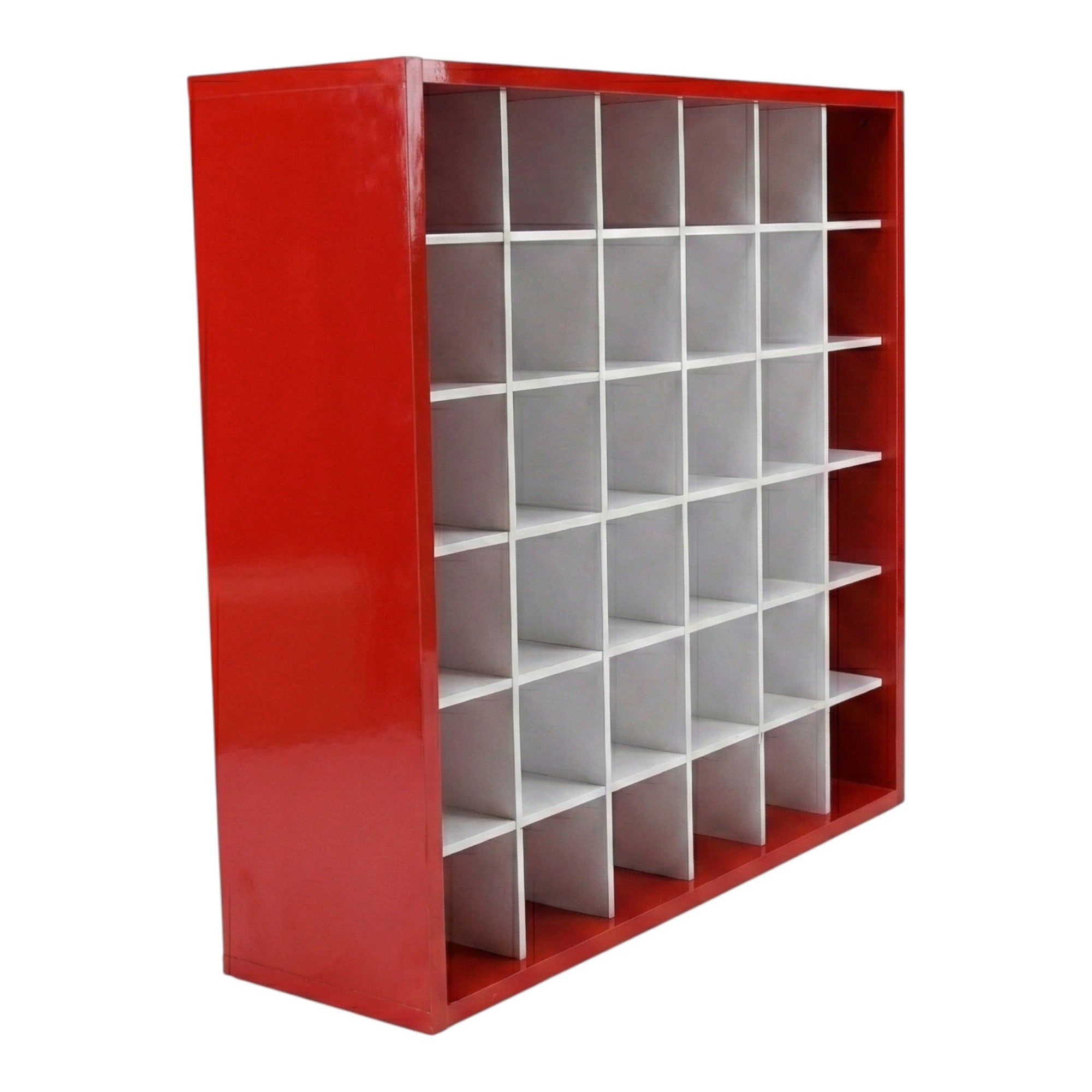 Storage Cabinet - Towel & Colour Organizer Shelf Red