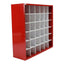 Storage Cabinet - Towel & Colour Organizer Shelf Red