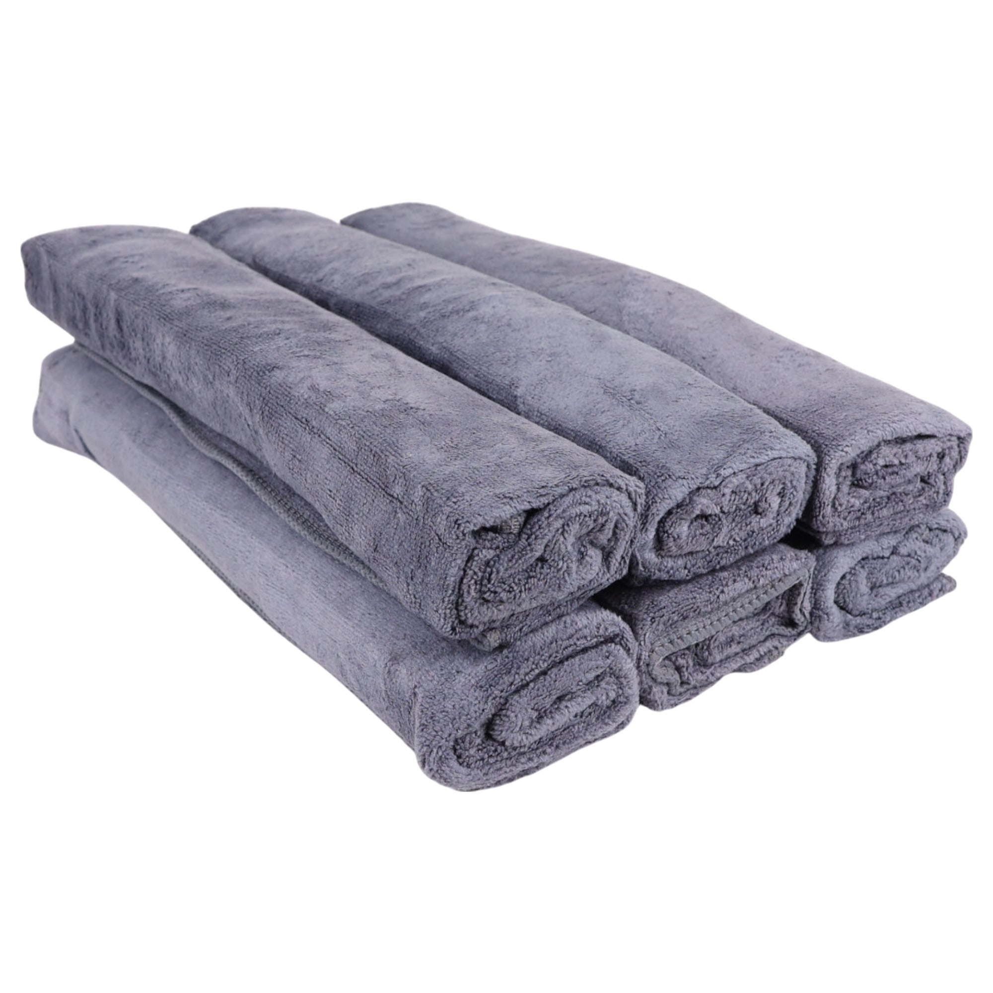 Gabri - Premium Salon Fibre Towel Grey (Pack of 6)