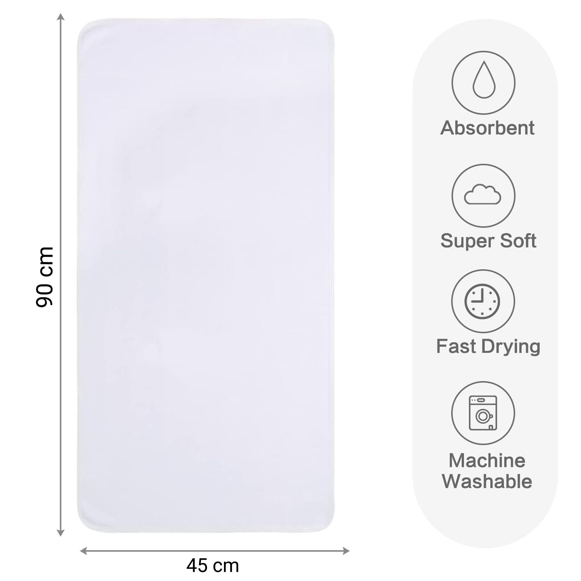 Gabri - Premium Salon Fibre Towel White (Pack of 6)