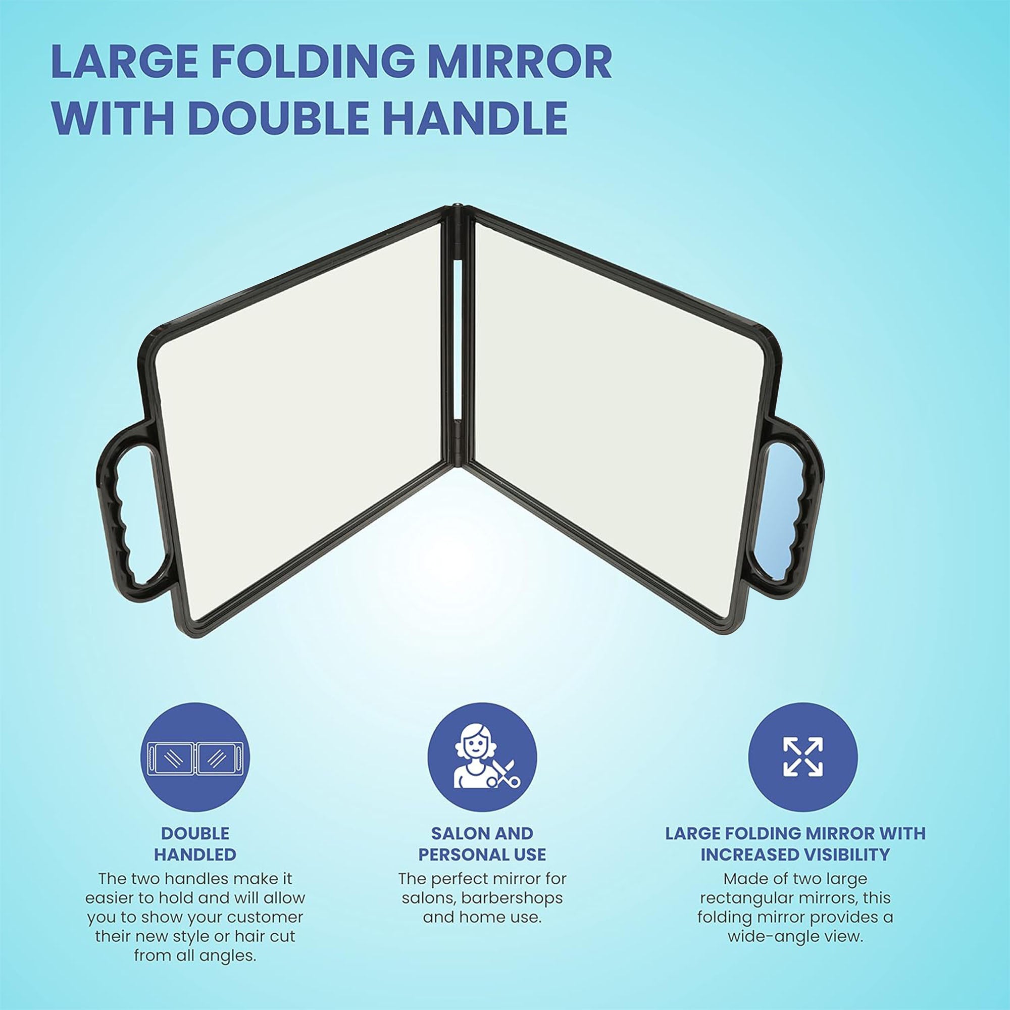 Eson - Double Folding Sided Rectangular Mirror