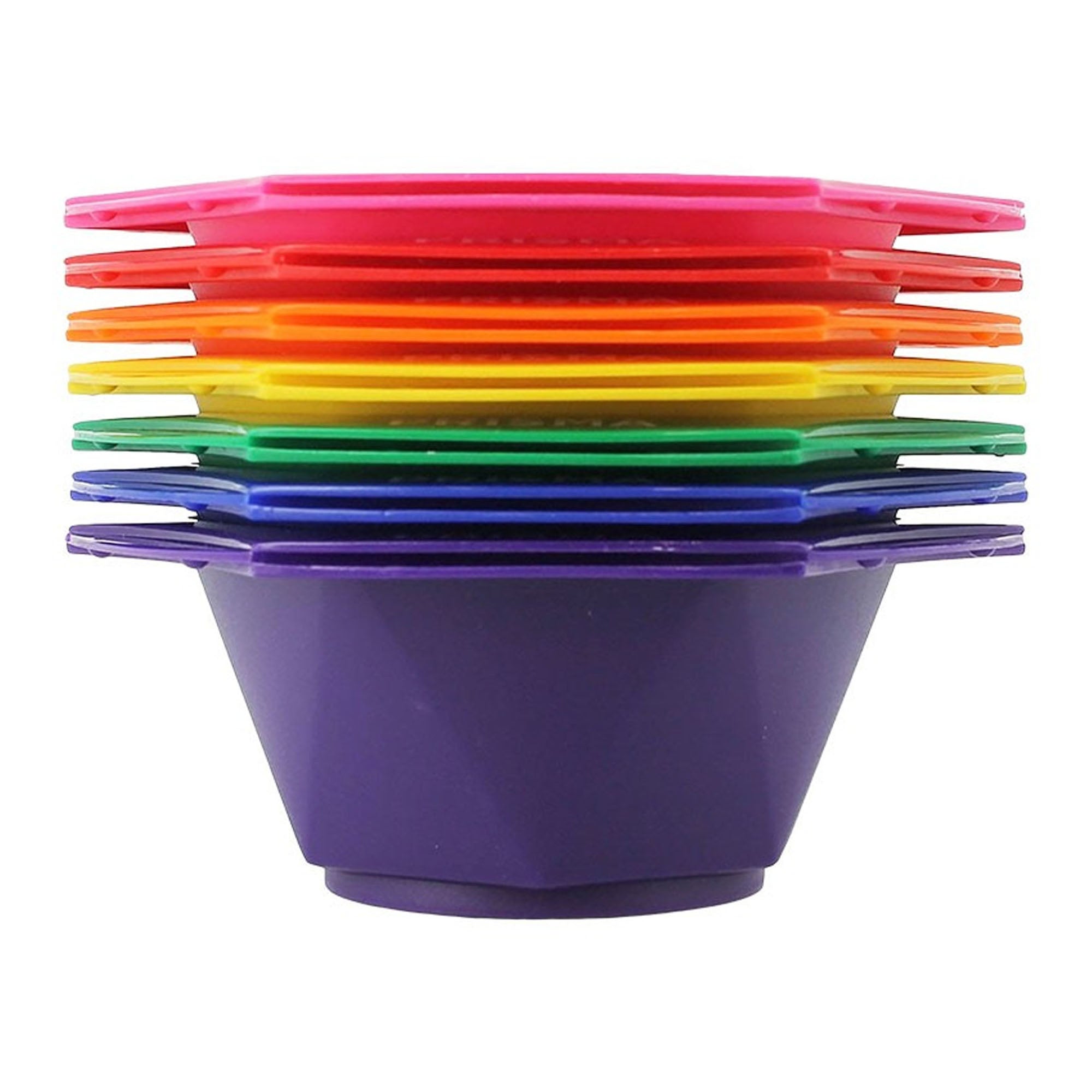 Eson - Rainbow Colourful Tint Bowl Set 7pcs