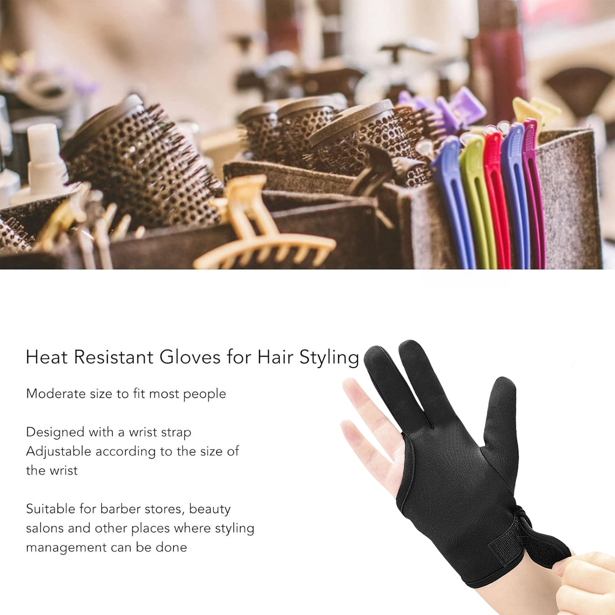 Eson - Hair Styling Heat Protector Glove 3 Fingers