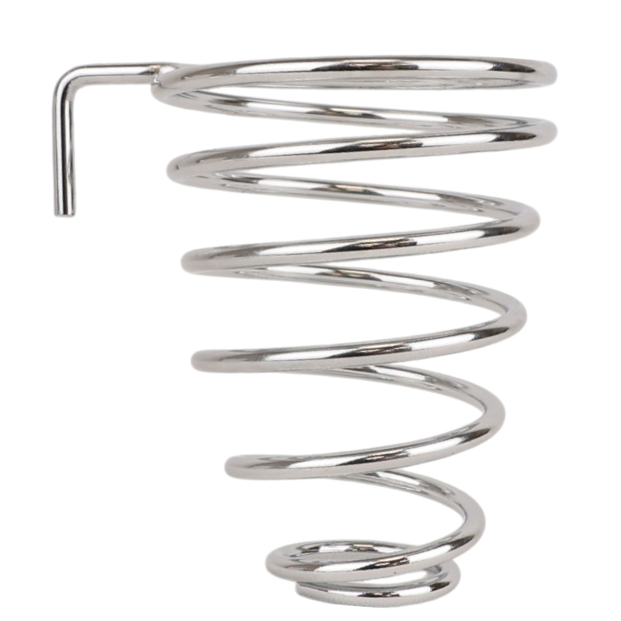 Eson - Hair Dryer Holder Wall Mounted Spiral Shape (Silver)