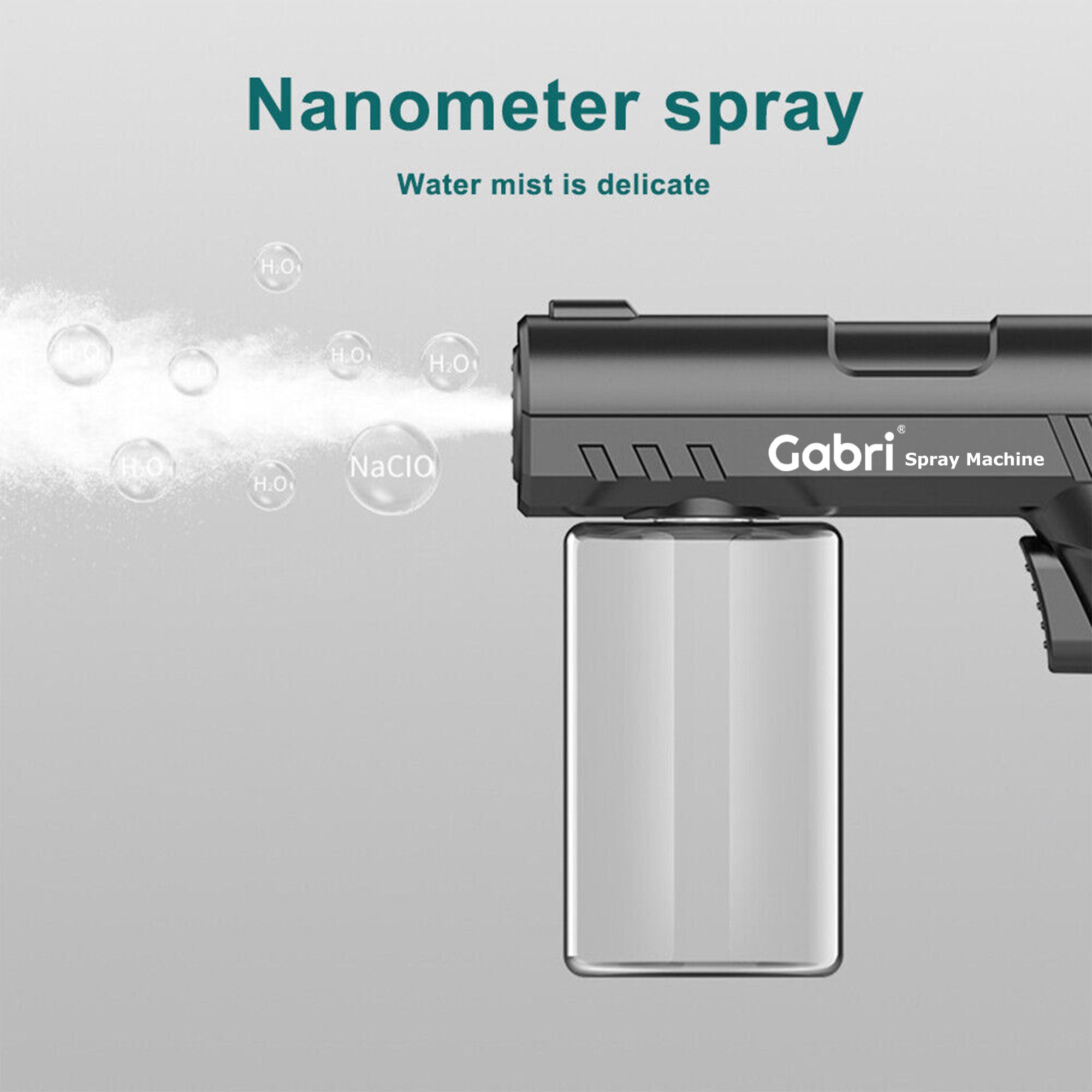 Gabri - Nano Blue Light Atomiser Spray Gun