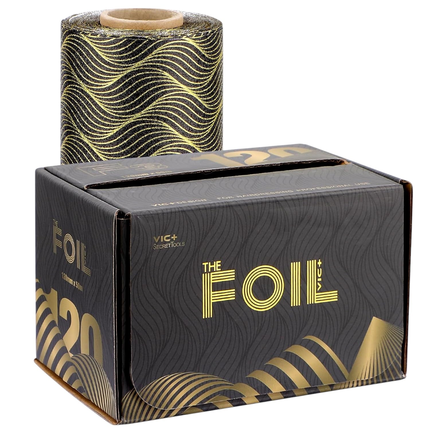 Eson - Vic+ Embossed Hair Foil Roll 120mm x 50m