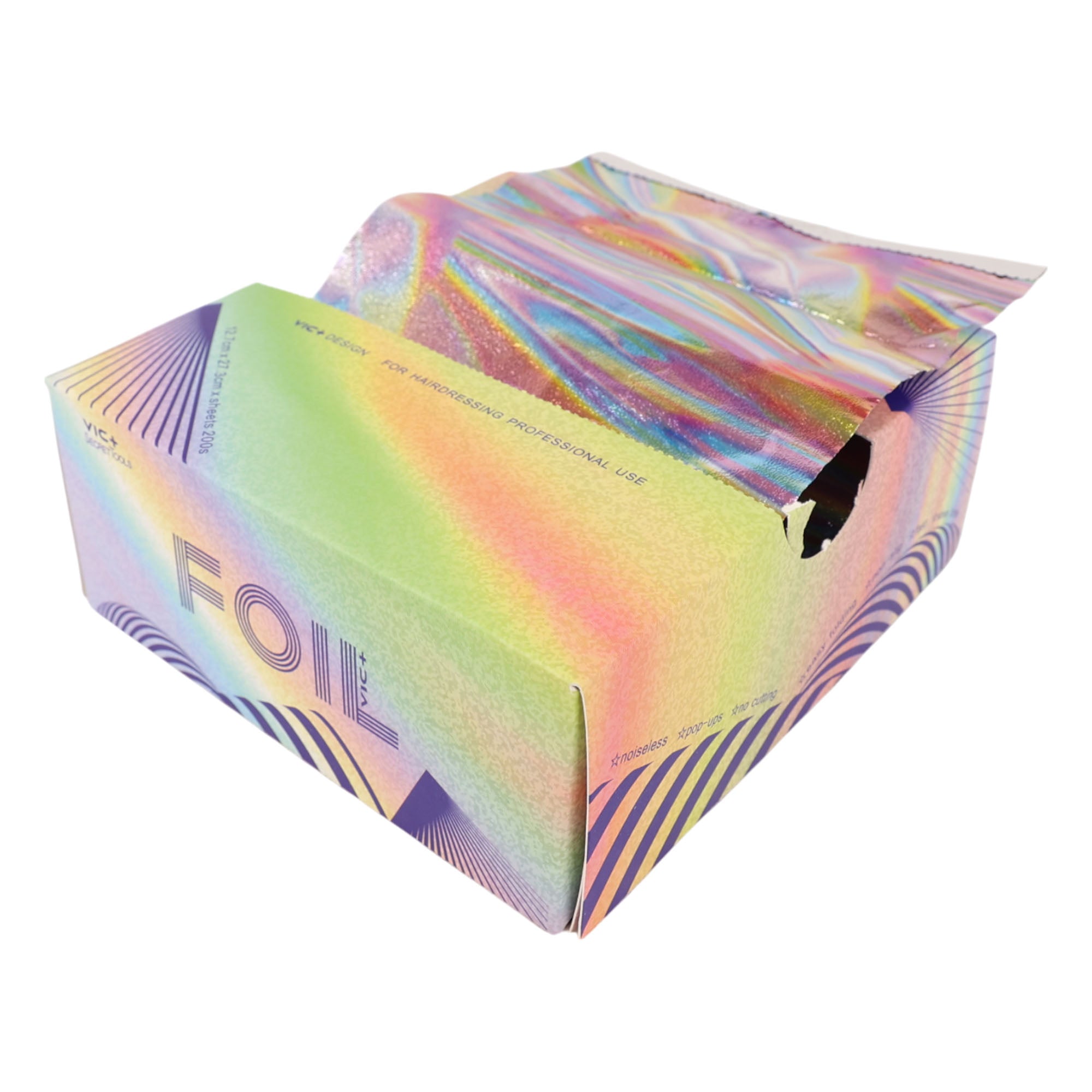 Eson - Vic+ Embossed Rainbow Hair Foil Pop Up 200 Sheets 127mm x 273mm