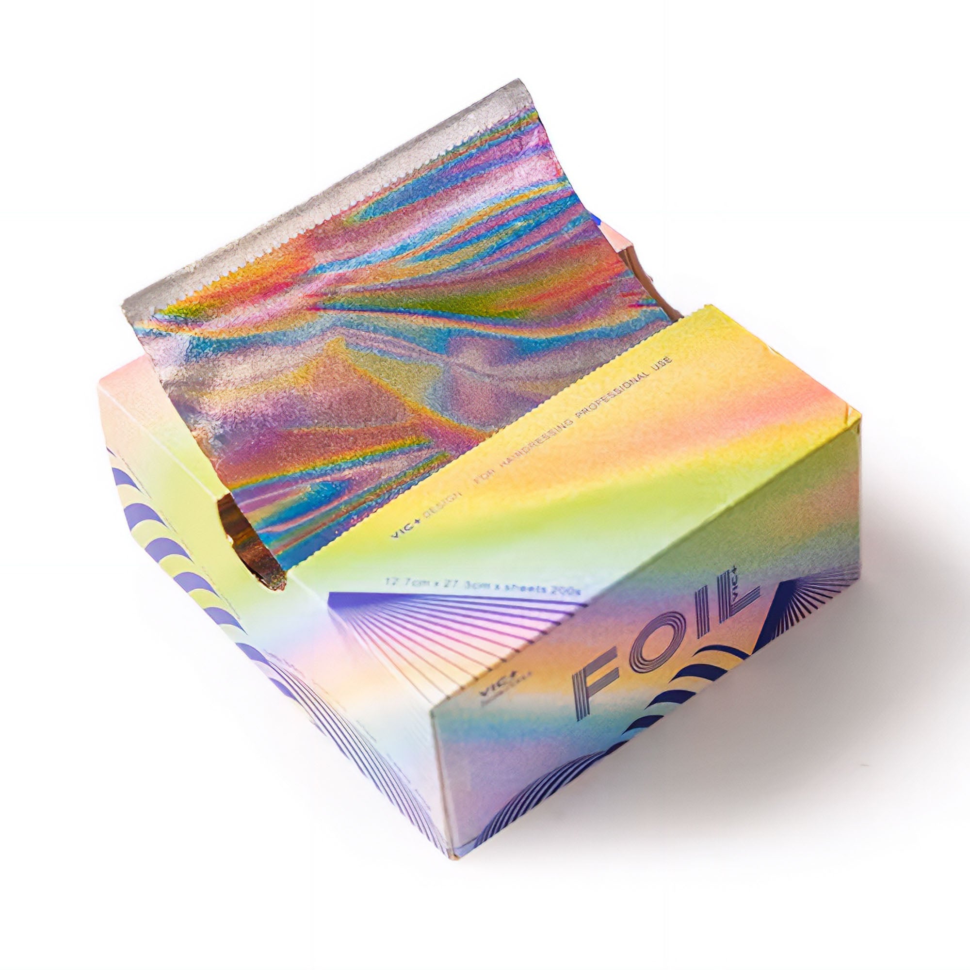 Eson - Vic+ Embossed Rainbow Hair Foil Pop Up 200 Sheets 127mm x 273mm