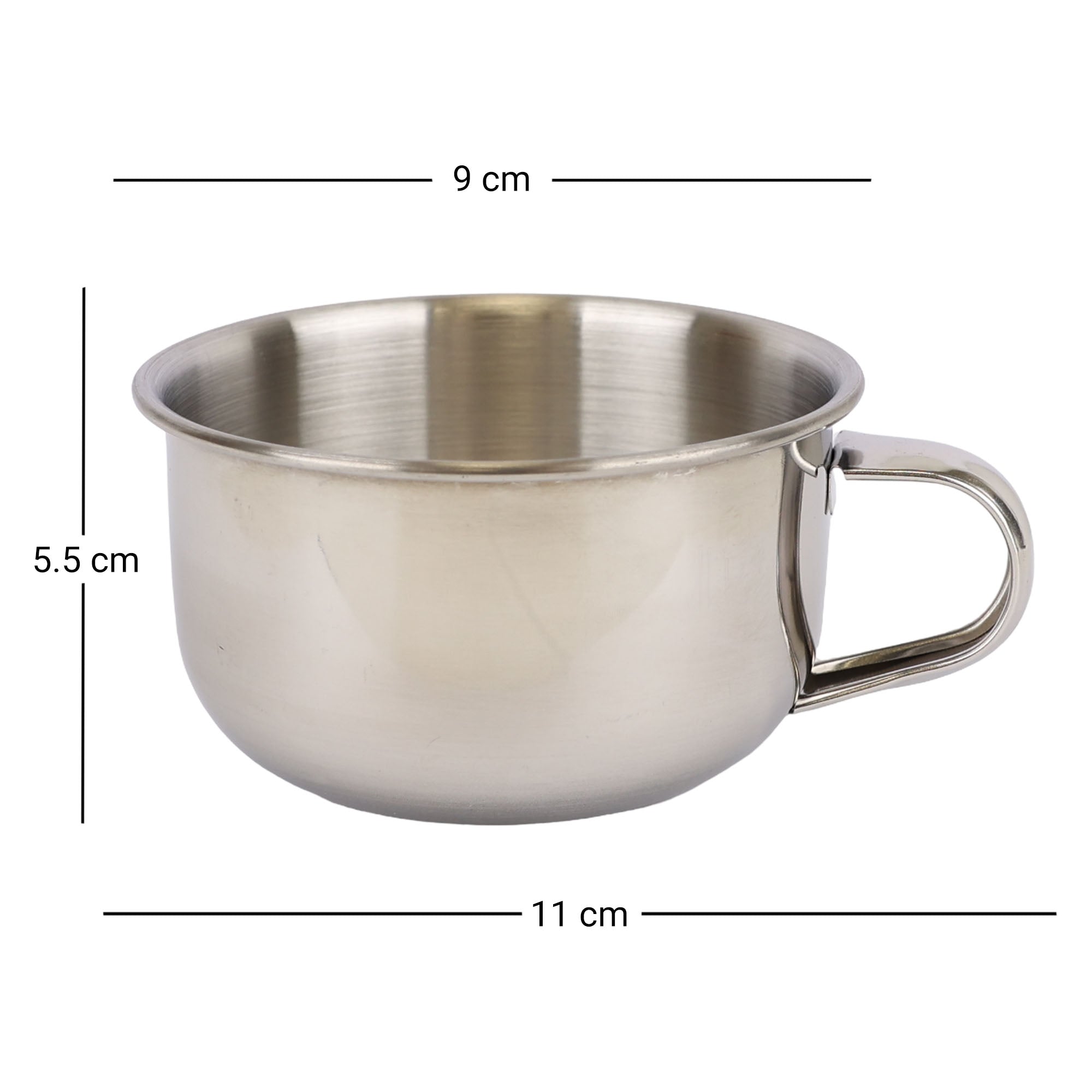 Eson - Stainless Steel Shaving Soap Mug