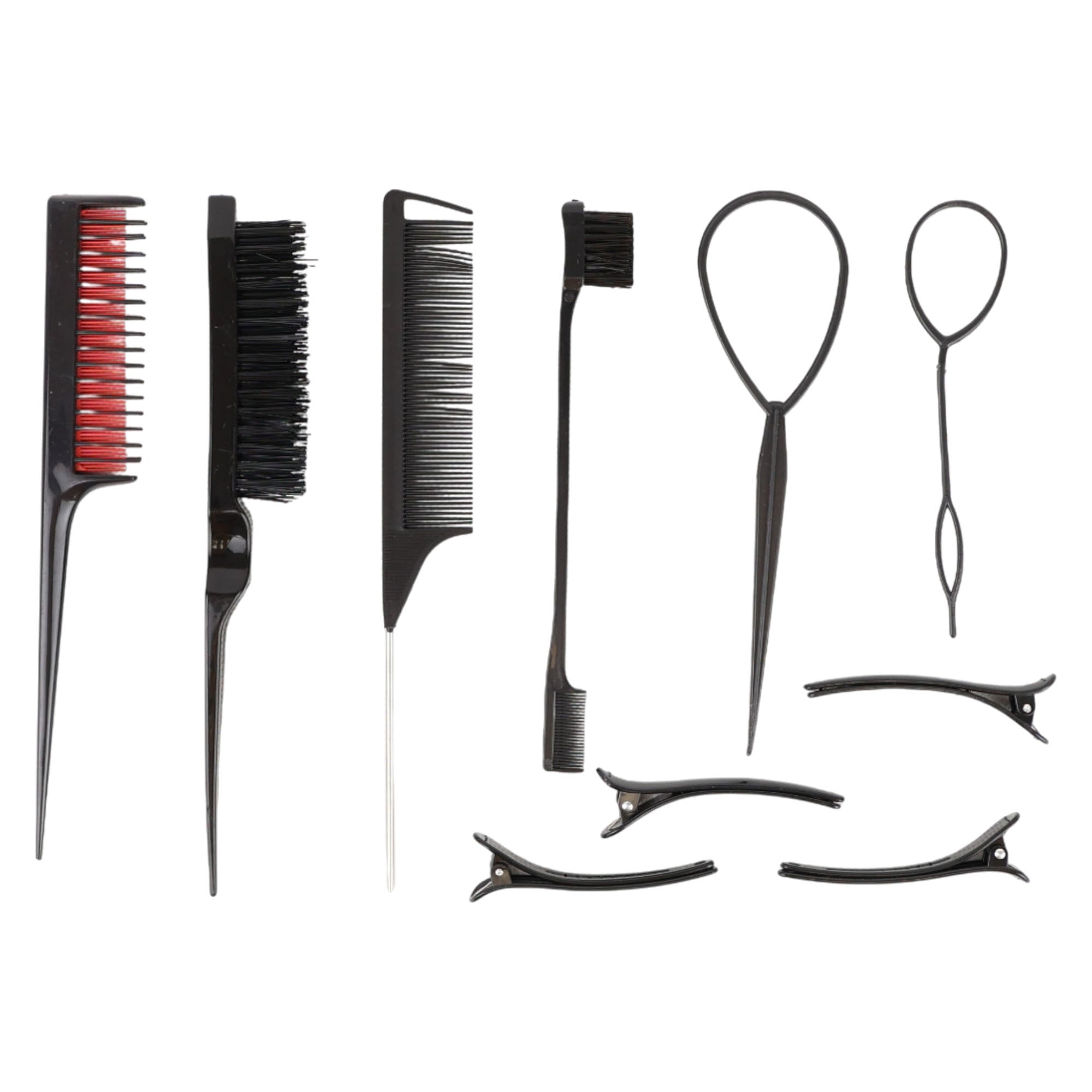 Eson - Hair Comb & Hair Clip Styling Set 10pcs