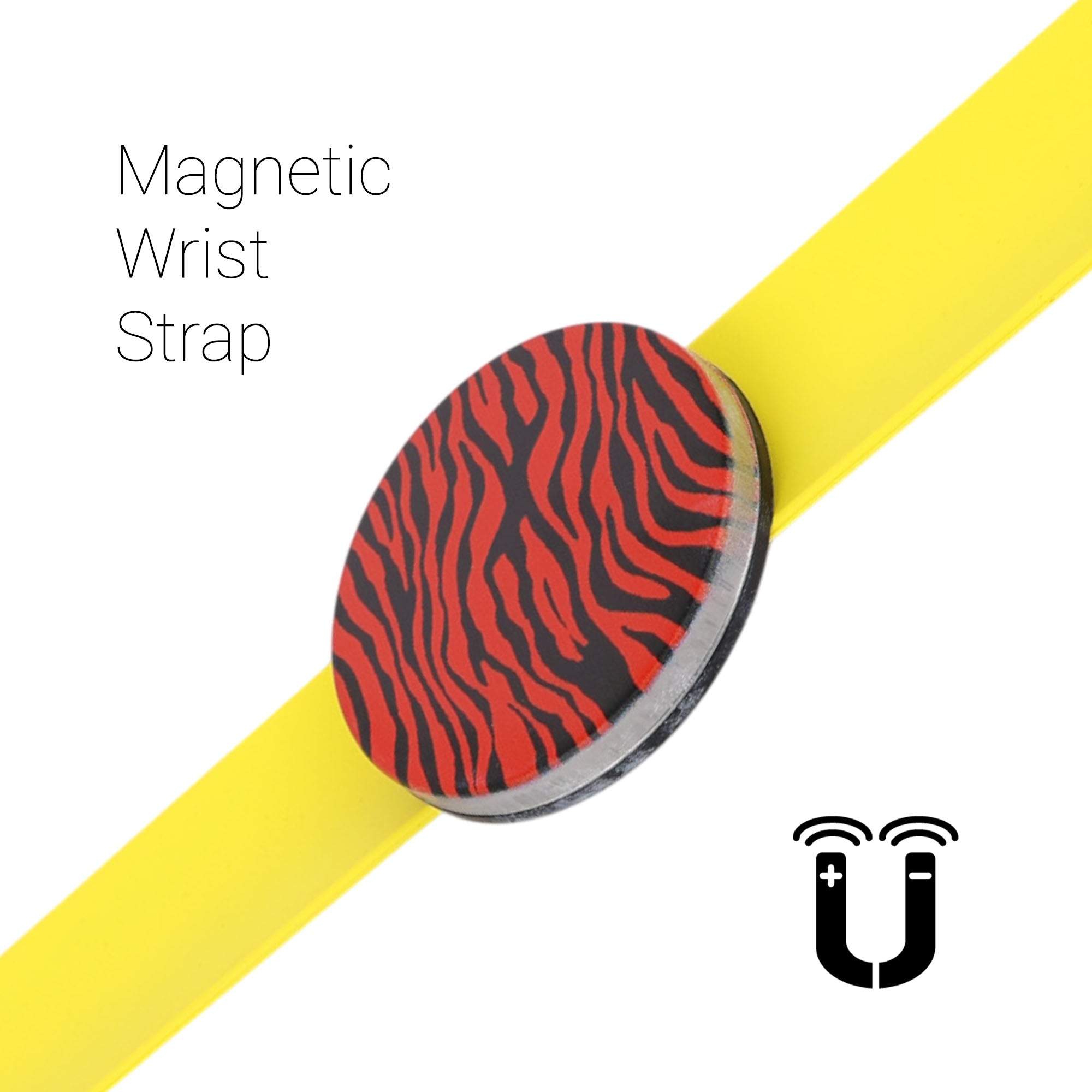 Eson - Hair Clips & Pins Holder Magnetic Round Wrist Band Strap Bracelet