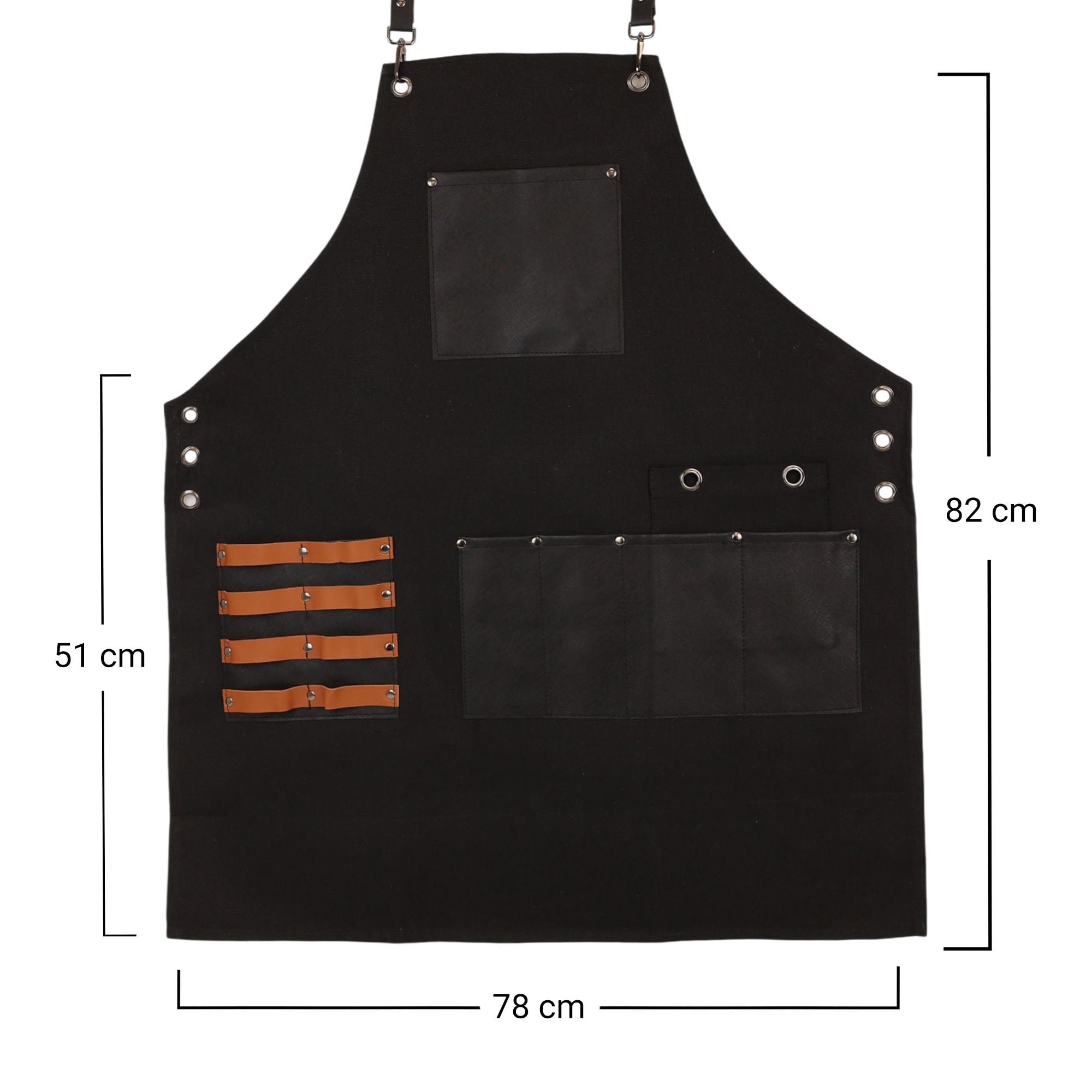 Eson - Hair Cutting Apron Faux Leather Finish