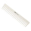 Eson - Tortoise Shell Styling Comb Wide Tooth White 19cm